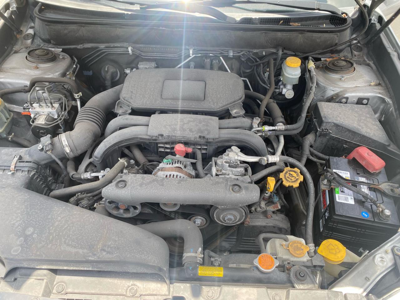 2011 Subaru Legacy Gray vin: 4S3BMBK67B3256566