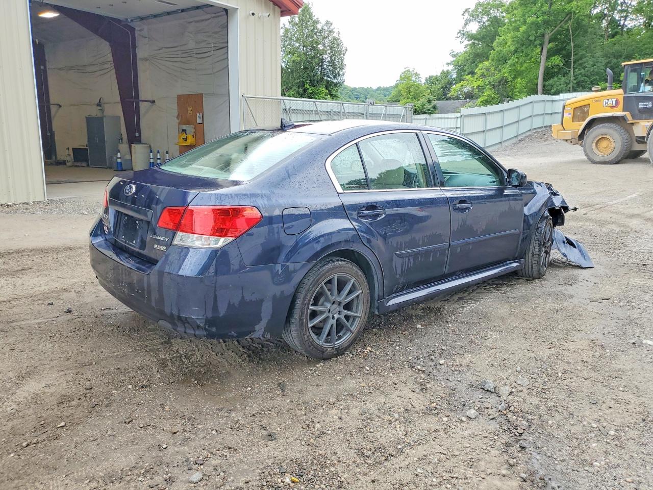 2012 Subaru Legacy 2.5i Limited Blue vin: 4S3BMBK67C3031629