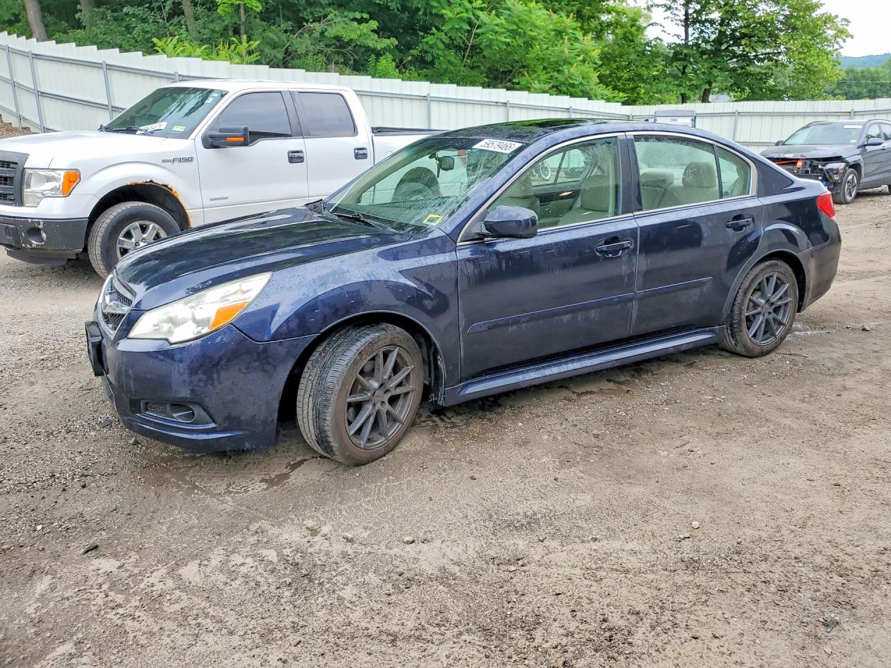 2012 Subaru Legacy 2.5i Limited Blue vin: 4S3BMBK67C3031629