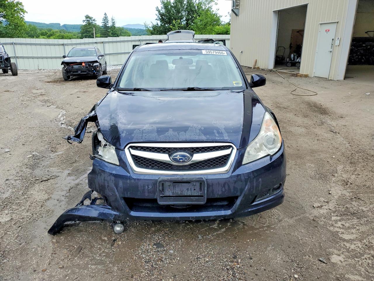 2012 Subaru Legacy 2.5i Limited Blue vin: 4S3BMBK67C3031629
