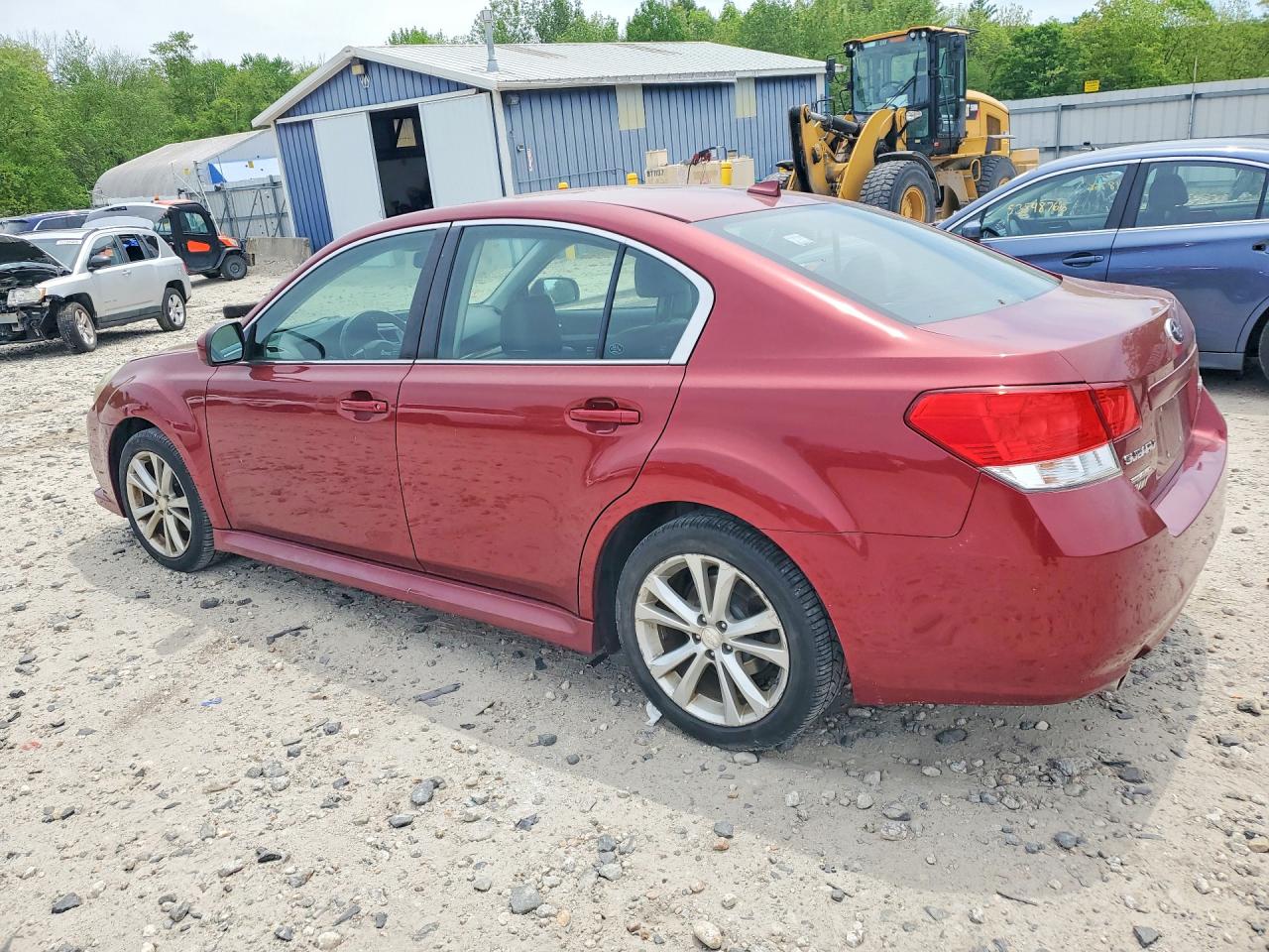 2013 Subaru Legacy 2.5i Limited Red vin: 4S3BMBK67D3022799