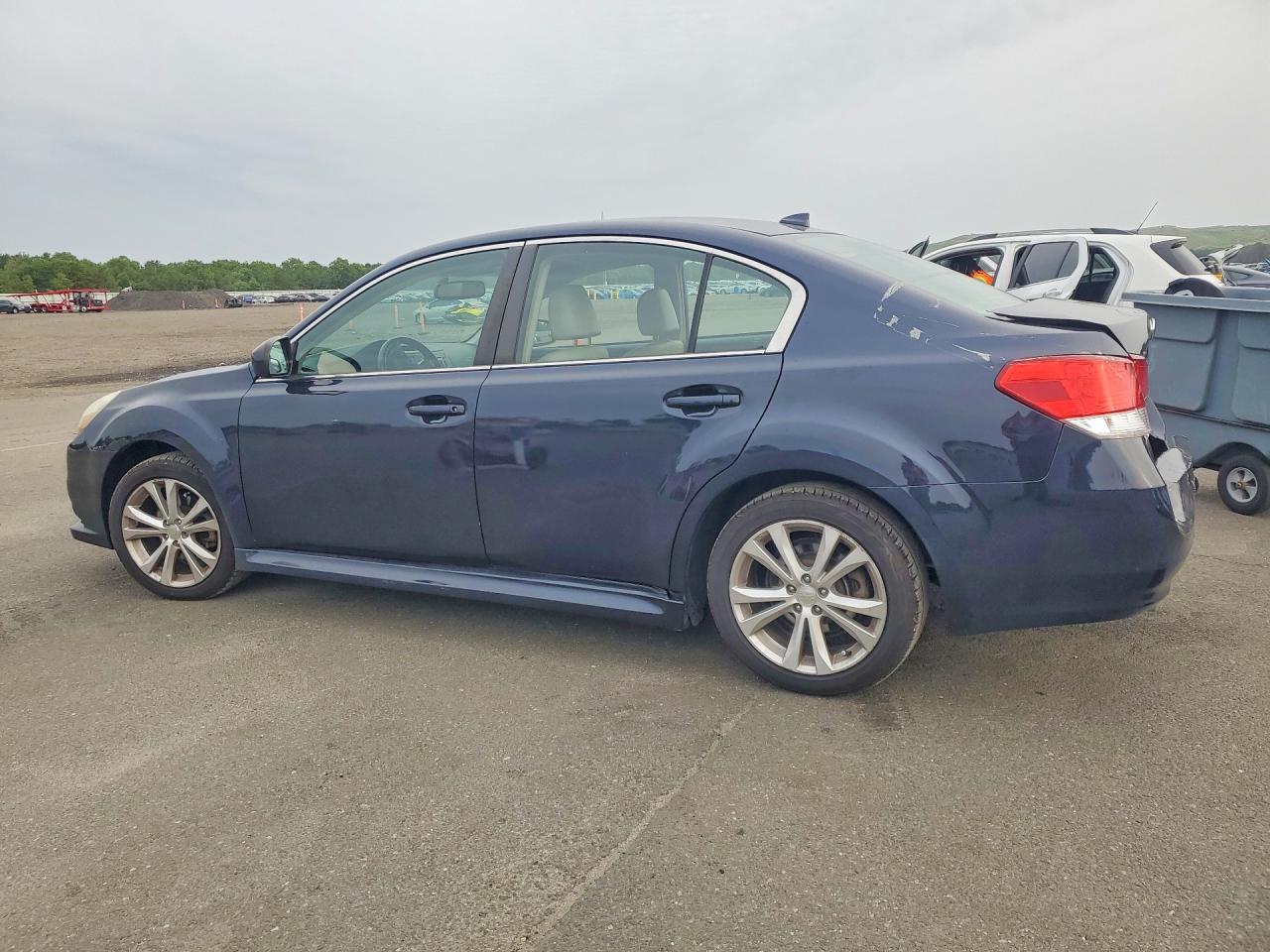 2013 Subaru Legacy 2.5i Limited Blue vin: 4S3BMBK67D3045791