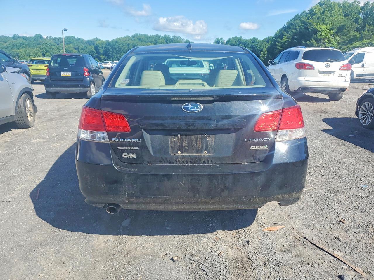 2012 Subaru Legacy 2.5i Limited Черный vin: 4S3BMBK68C3012183