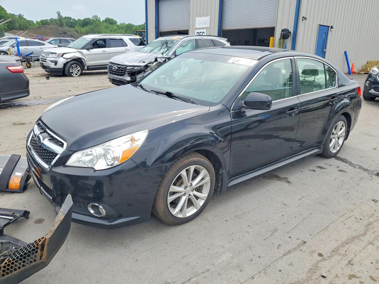 2013 Subaru Legacy 2.5i Limited Black vin: 4S3BMBK68D3014646