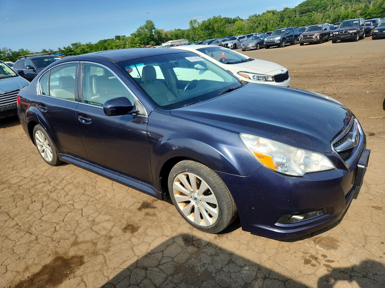 2012 Subaru Legacy 2.5i Limited Blue vin: 4S3BMBK69C3016615