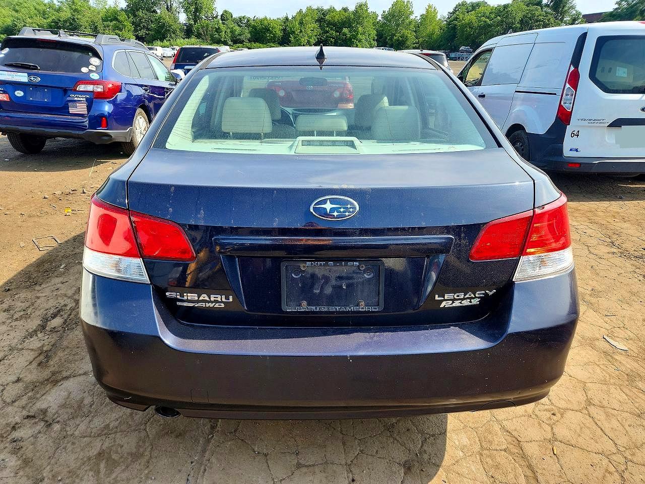 2012 Subaru Legacy 2.5i Limited Blue vin: 4S3BMBK69C3016615