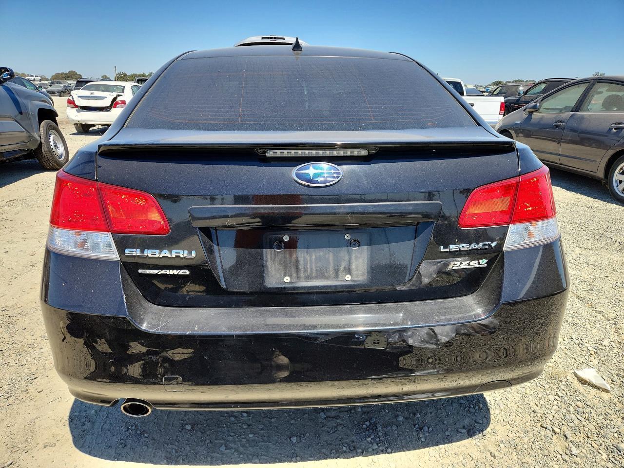2012 Subaru Legacy 2.5i Limited Black vin: 4S3BMBK69C3040235