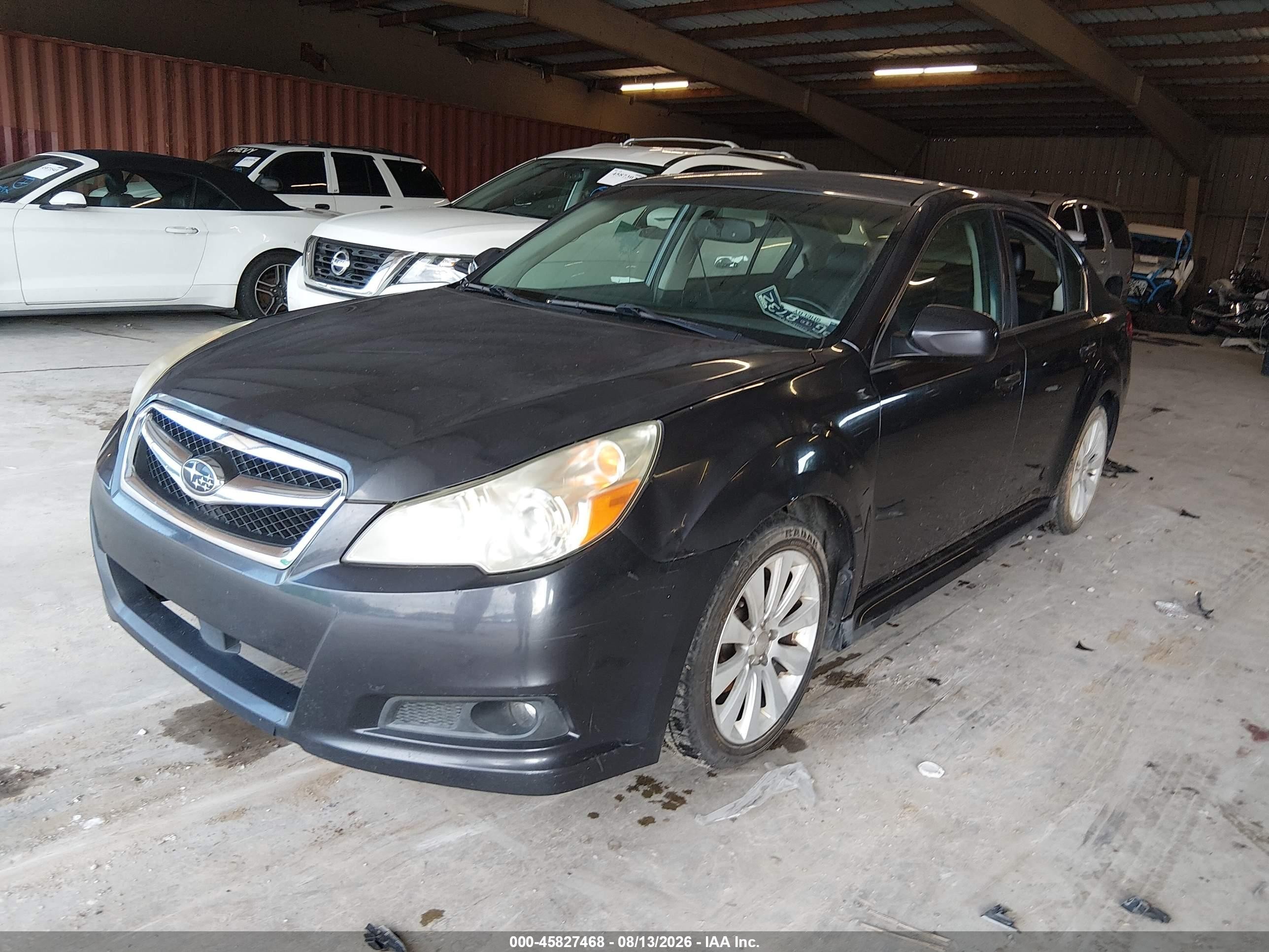 2010 Subaru Legacy 2.5i Limited Gray vin: 4S3BMBK6XA3212320