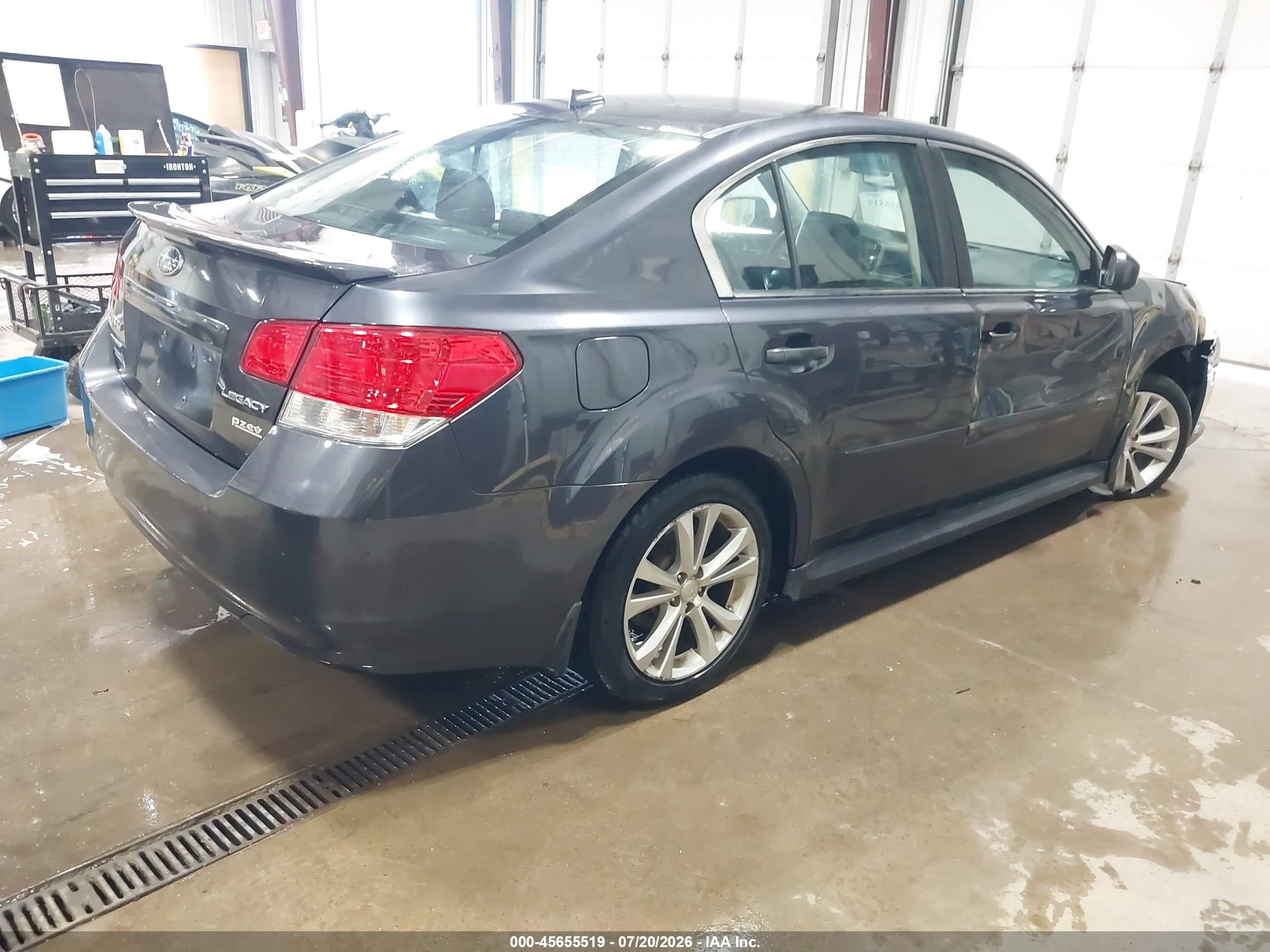 2013 Subaru Legacy 2.5i Limited Dark Blue vin: 4S3BMBK6XD3010016