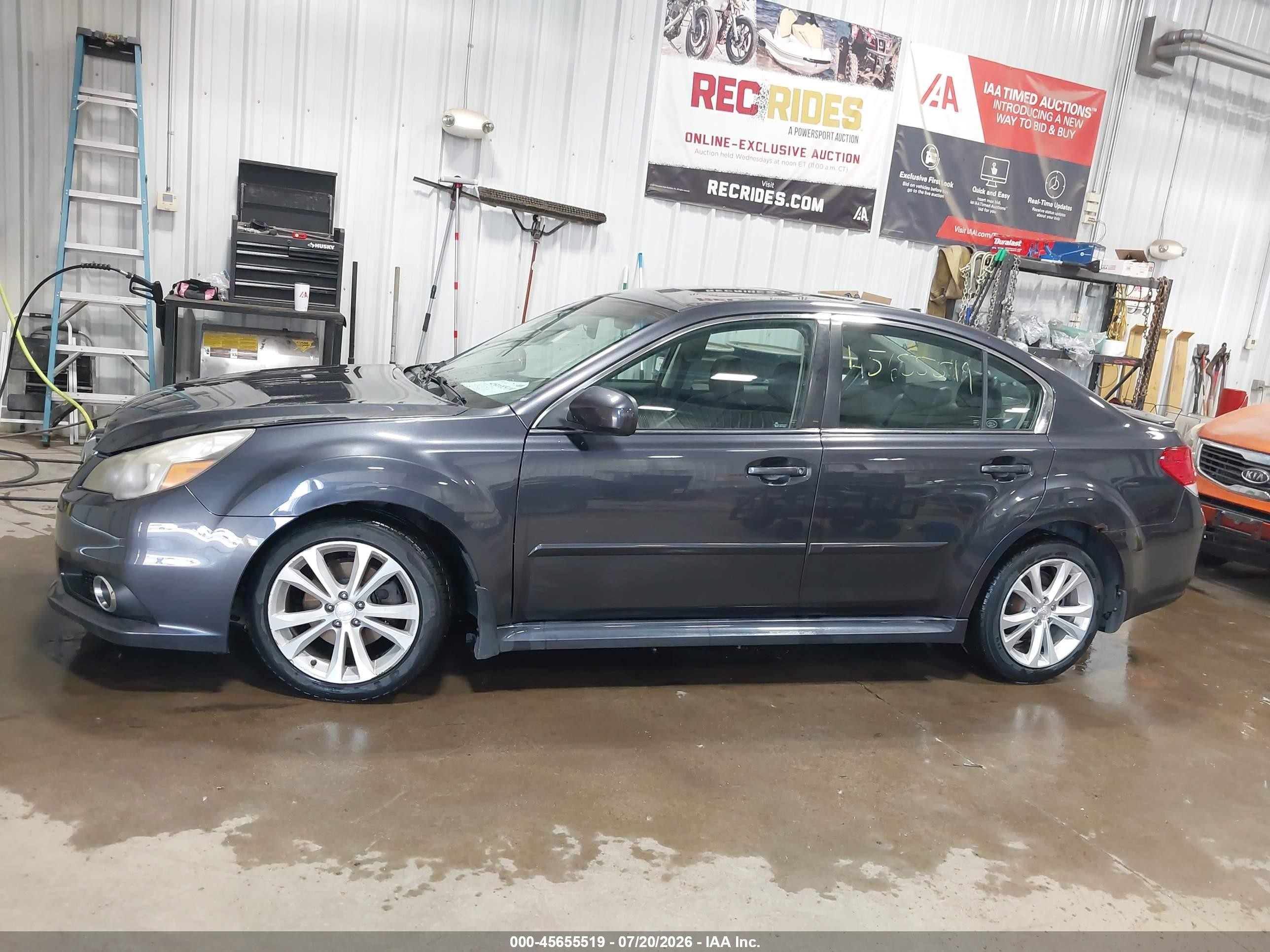2013 Subaru Legacy 2.5i Limited Dark Blue vin: 4S3BMBK6XD3010016