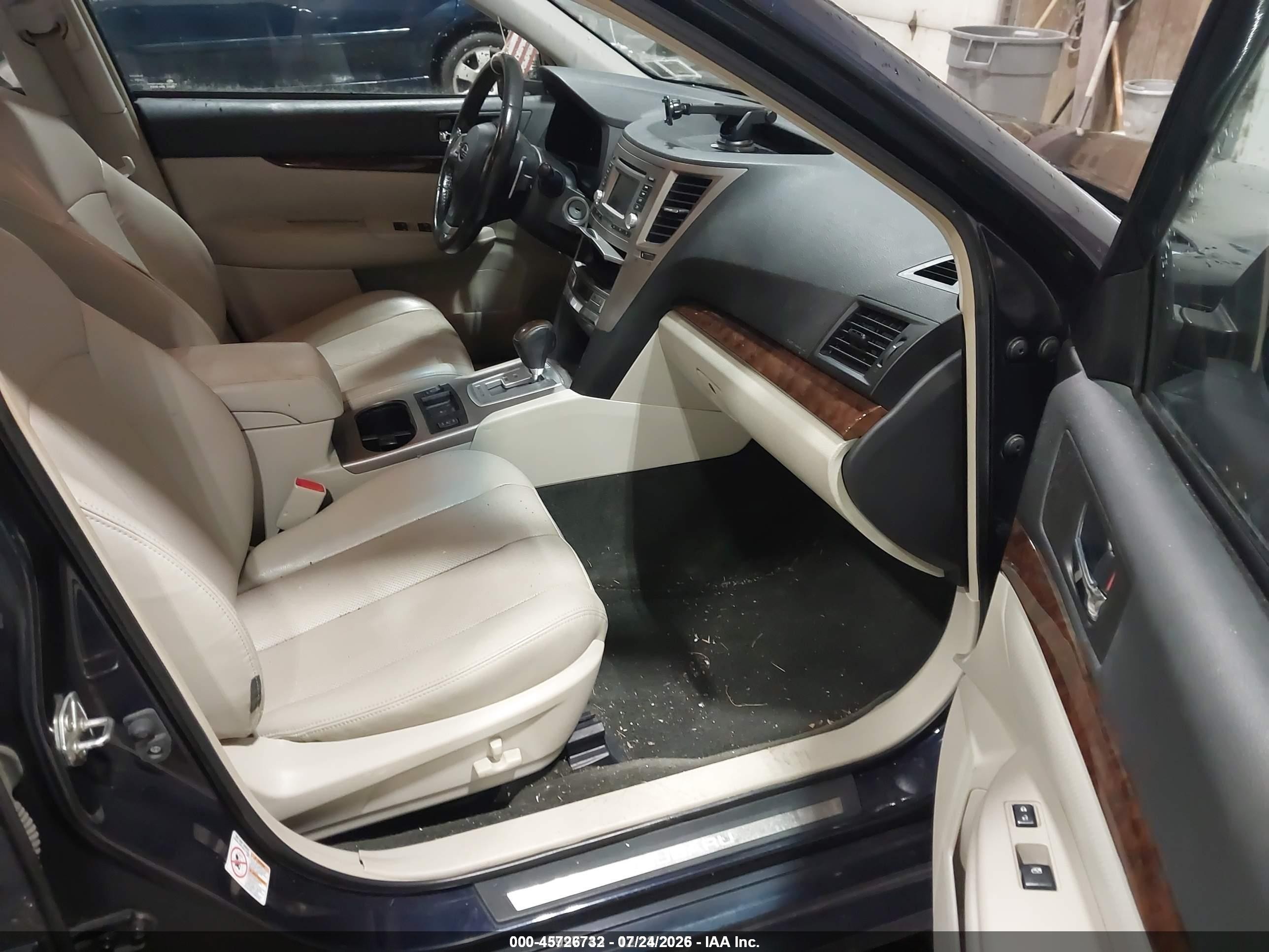 2013 Subaru Legacy 2.5i Limited Dark Blue vin: 4S3BMBK6XD3021193
