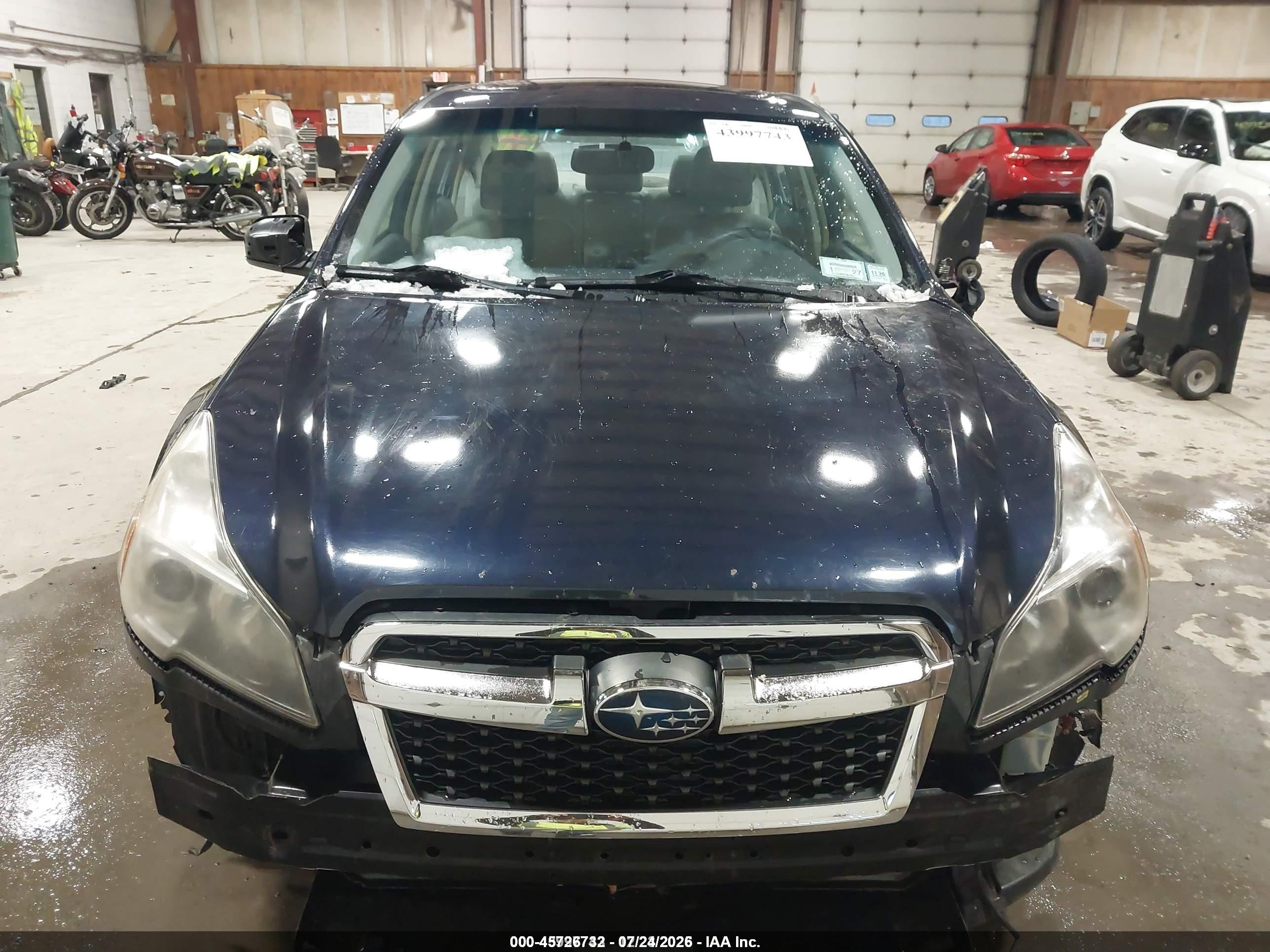 2013 Subaru Legacy 2.5i Limited Dark Blue vin: 4S3BMBK6XD3021193