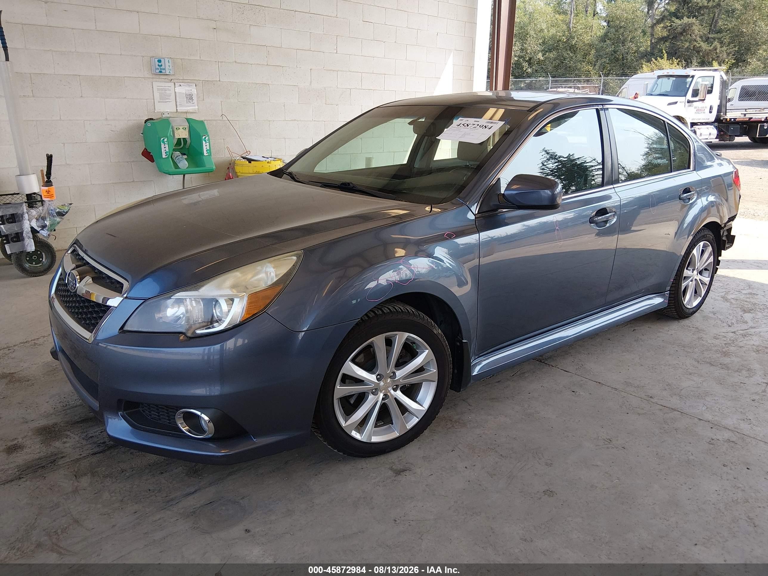 2013 Subaru Legacy 2.5i Limited Синий vin: 4S3BMBK6XD3036597