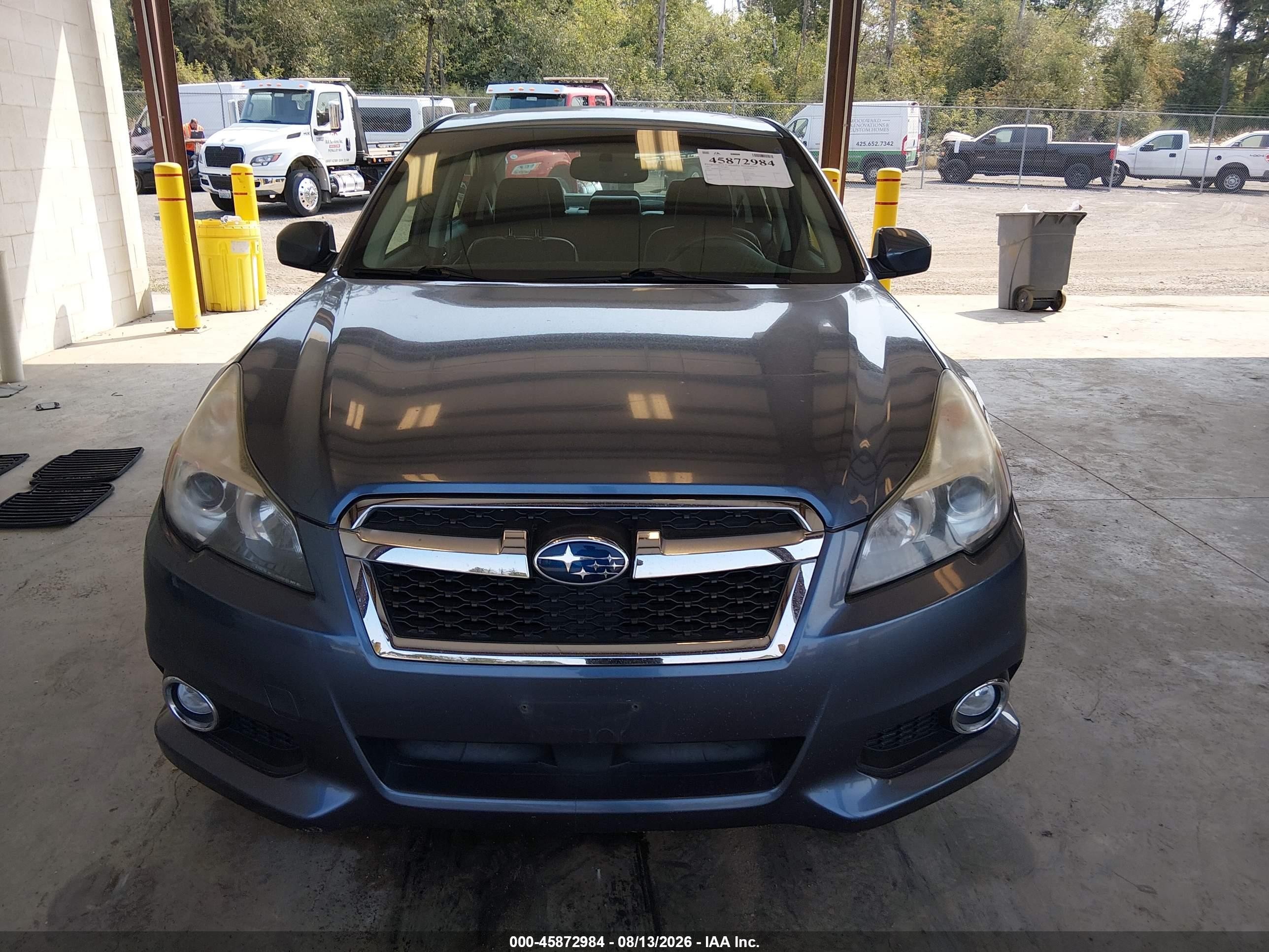 2013 Subaru Legacy 2.5i Limited Синий vin: 4S3BMBK6XD3036597