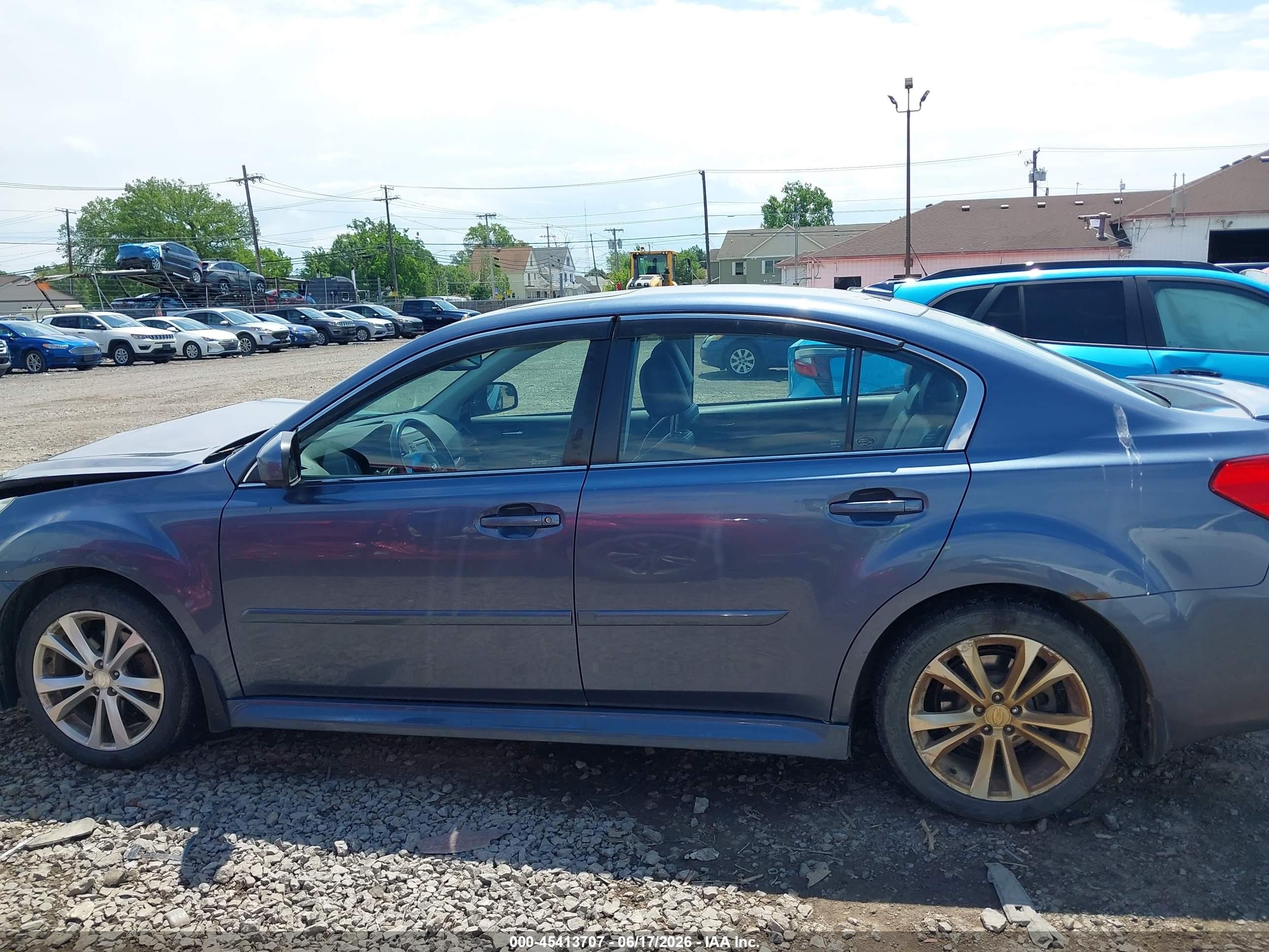 2014 Subaru Legacy 2.5i Limited Blue vin: 4S3BMBL60E3026905