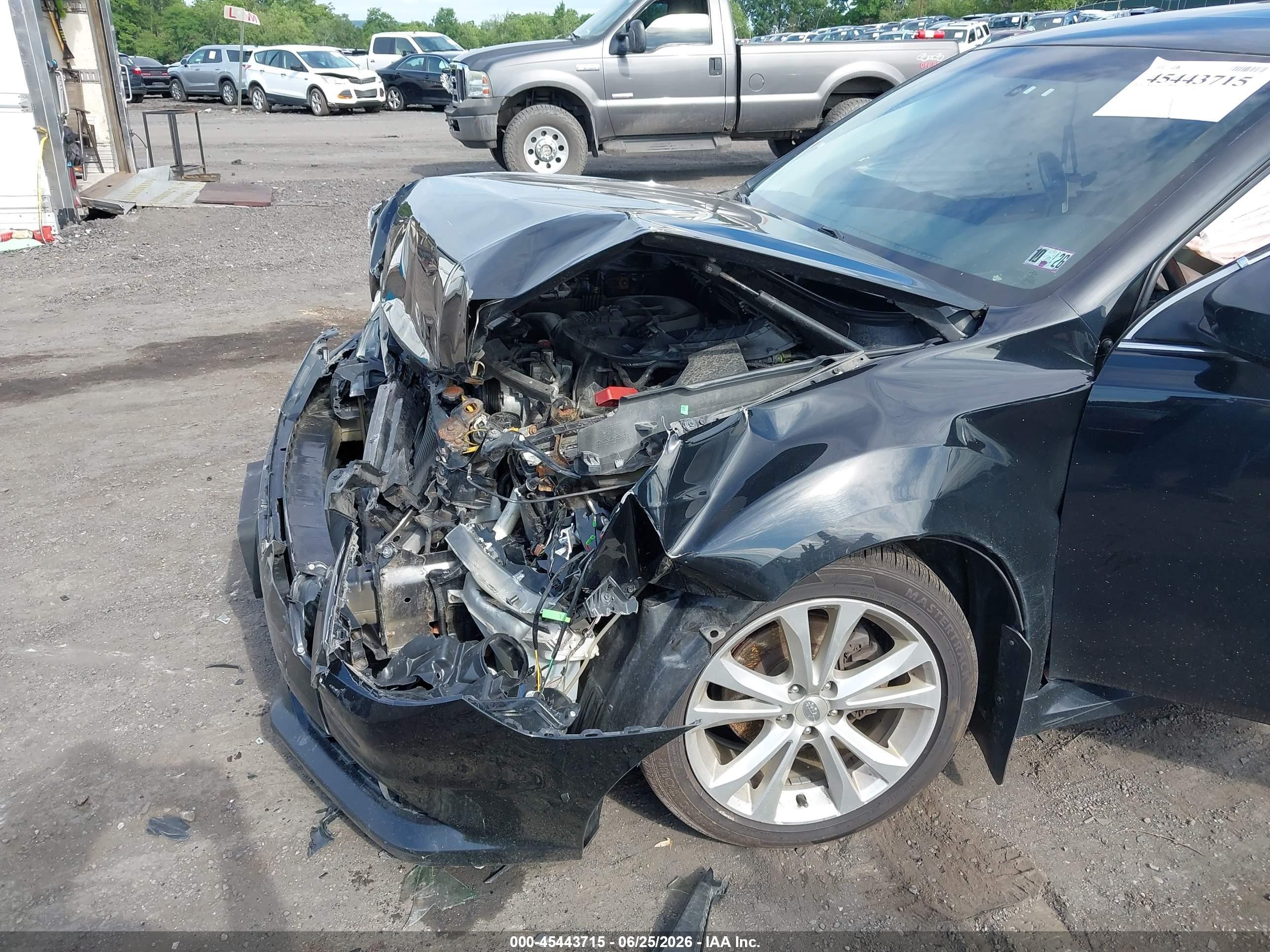 2014 Subaru Legacy 2.5i Limited Черный vin: 4S3BMBL61E3028355