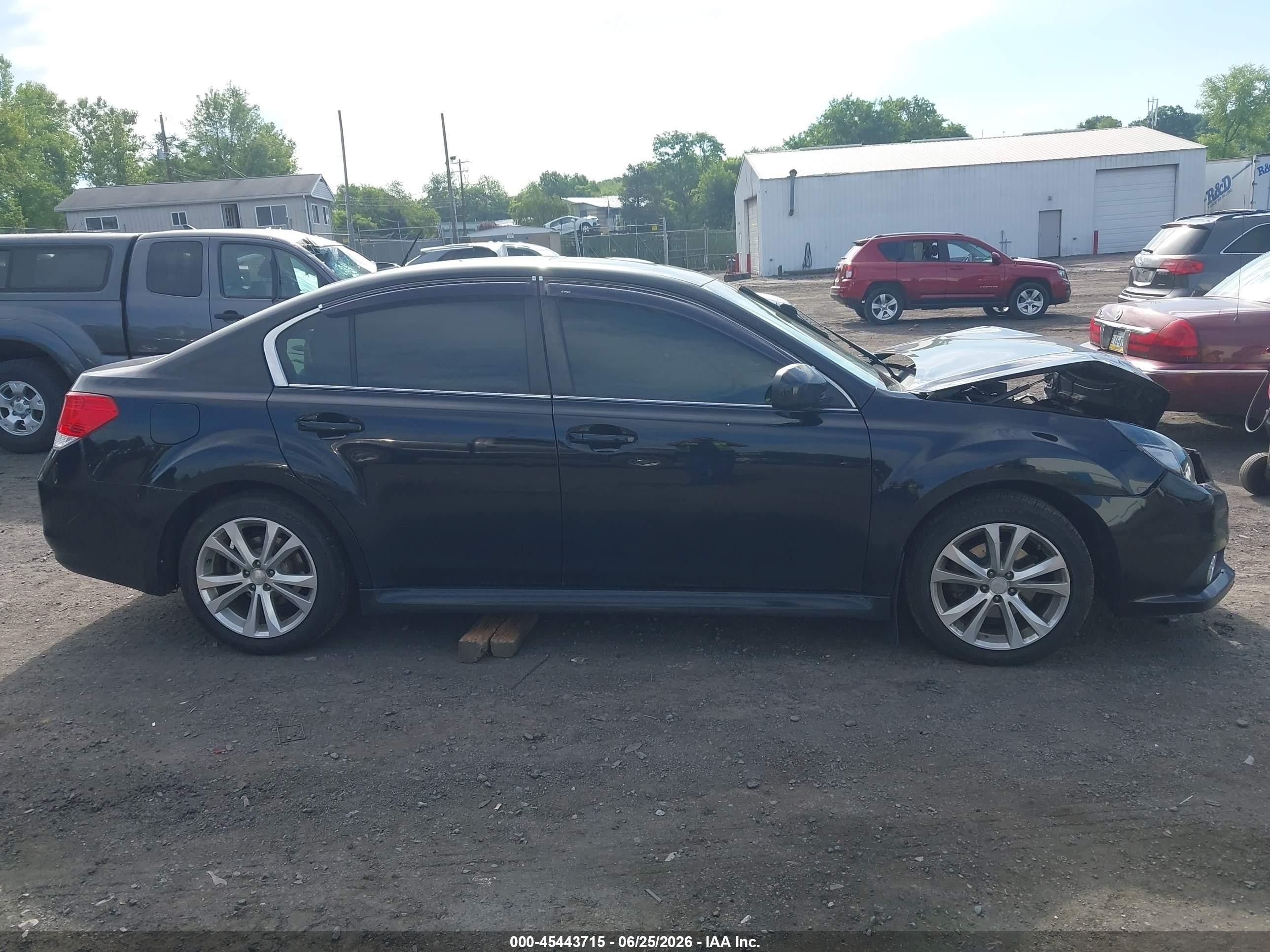 2014 Subaru Legacy 2.5i Limited Черный vin: 4S3BMBL61E3028355