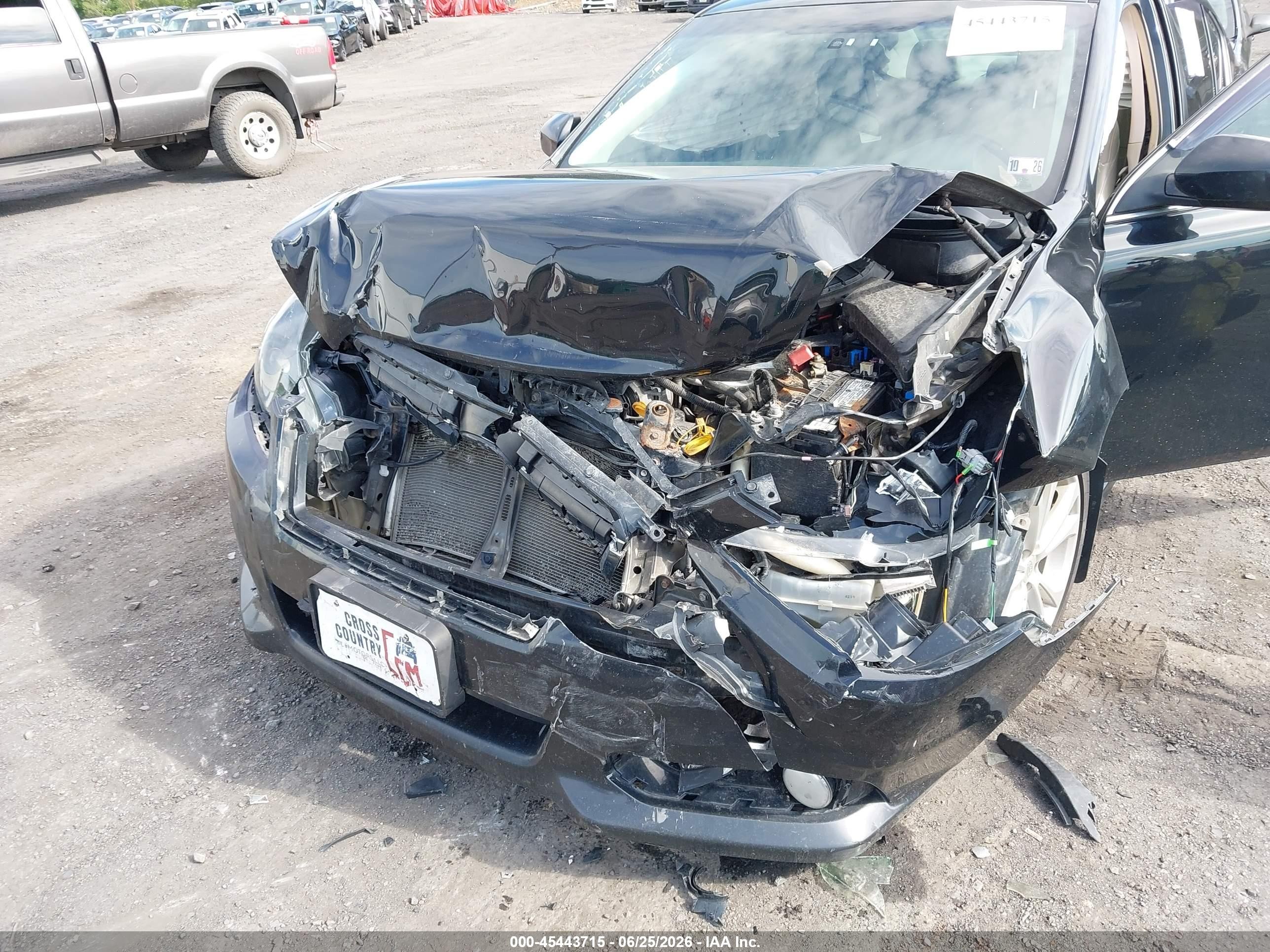 2014 Subaru Legacy 2.5i Limited Черный vin: 4S3BMBL61E3028355