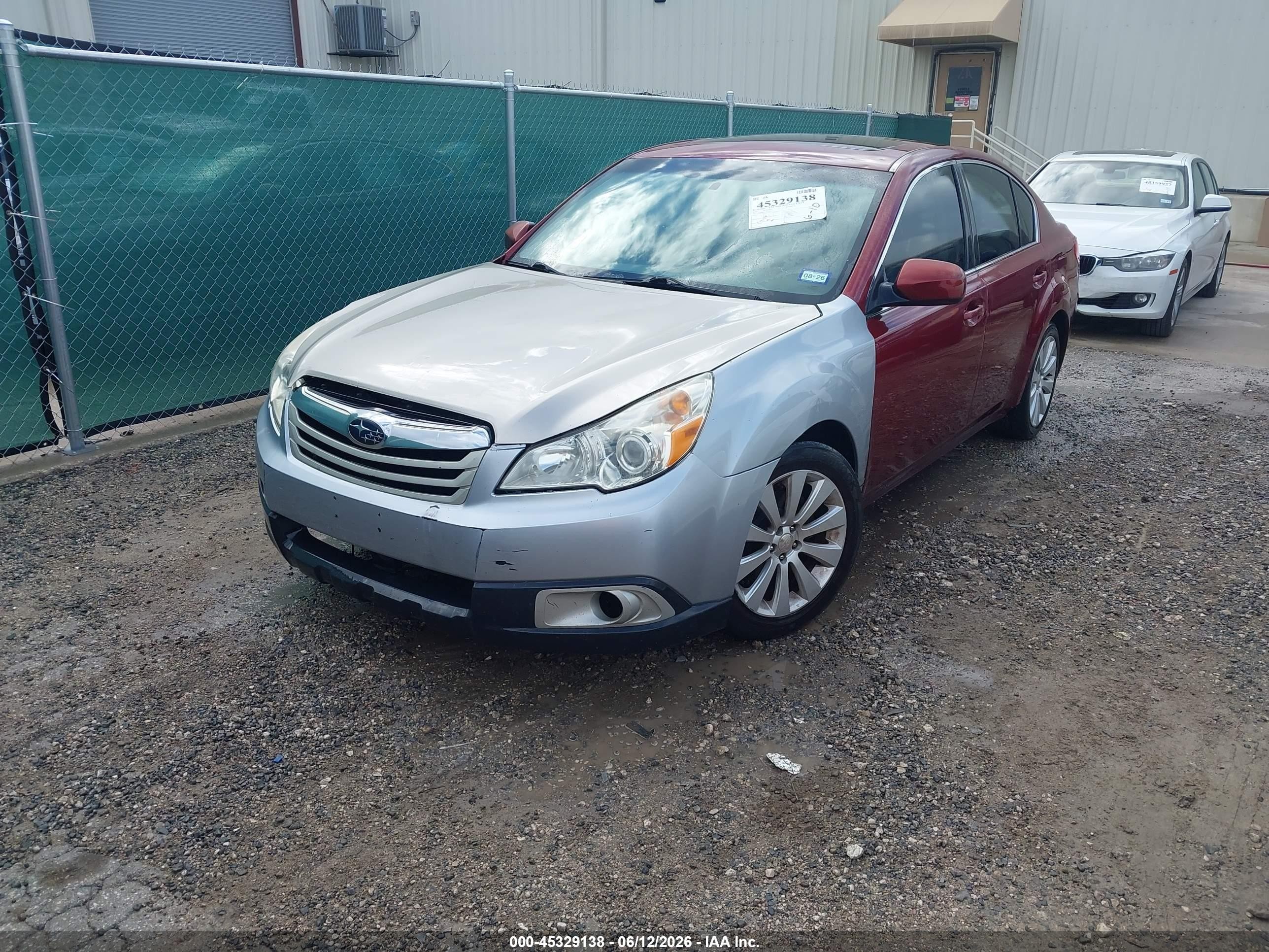 2010 Subaru Legacy 2.5i Limited Red vin: 4S3BMBL64A3230133