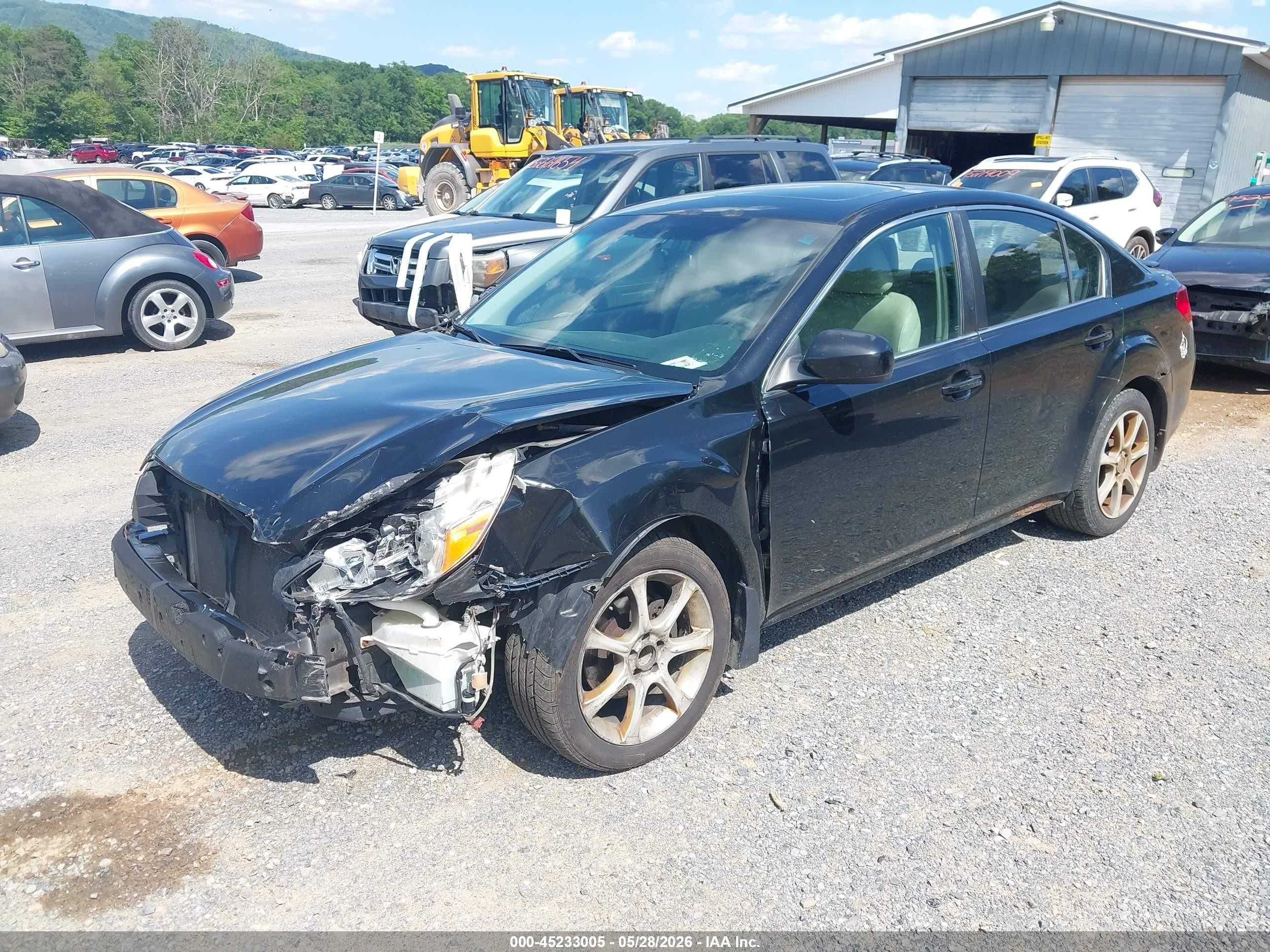 2010 Subaru Legacy 2.5i Limited Black vin: 4S3BMBL66A3234801