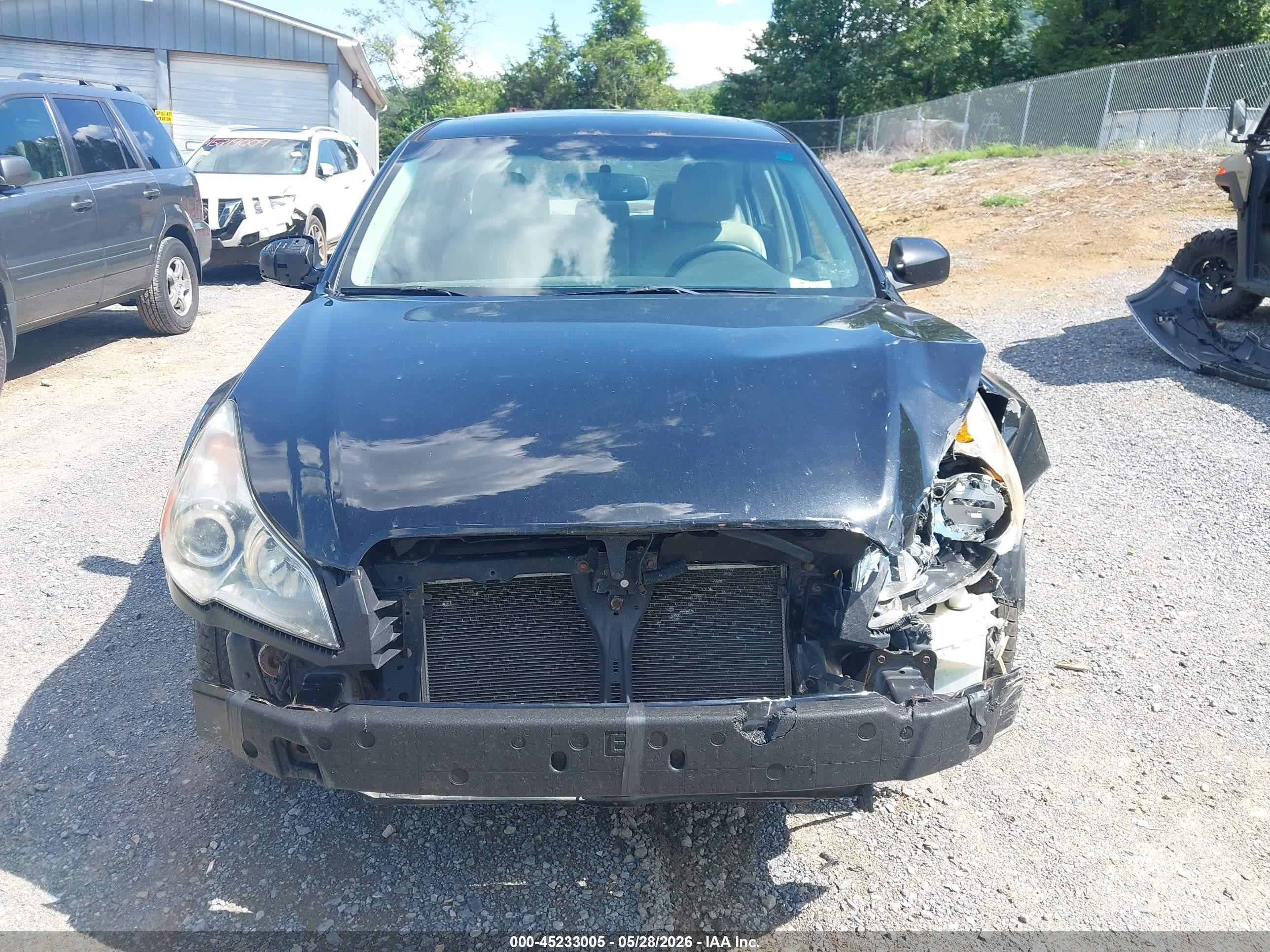 2010 Subaru Legacy 2.5i Limited Black vin: 4S3BMBL66A3234801