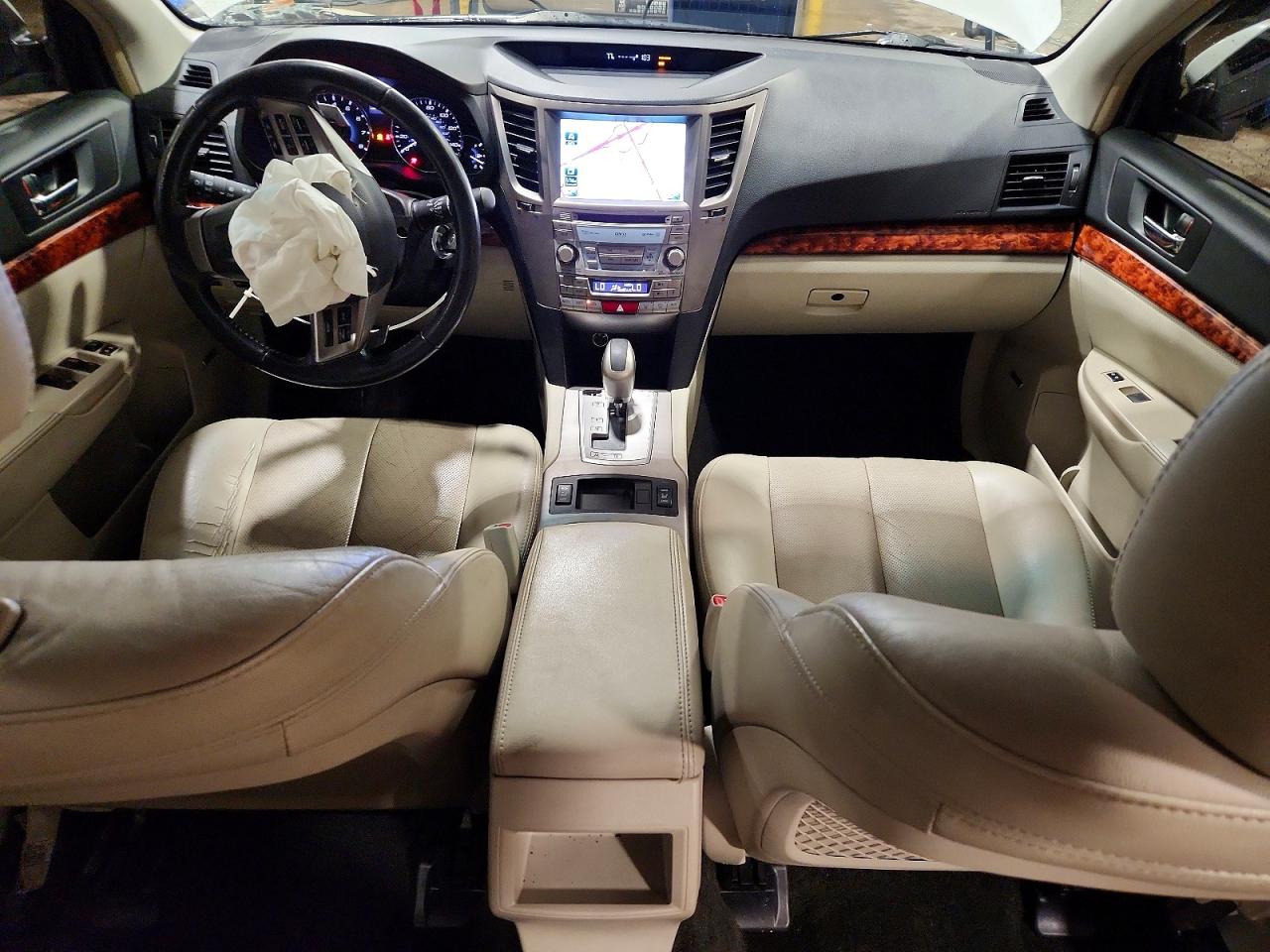 2012 Subaru Legacy 2.5i Limited White vin: 4S3BMBL69C3019710
