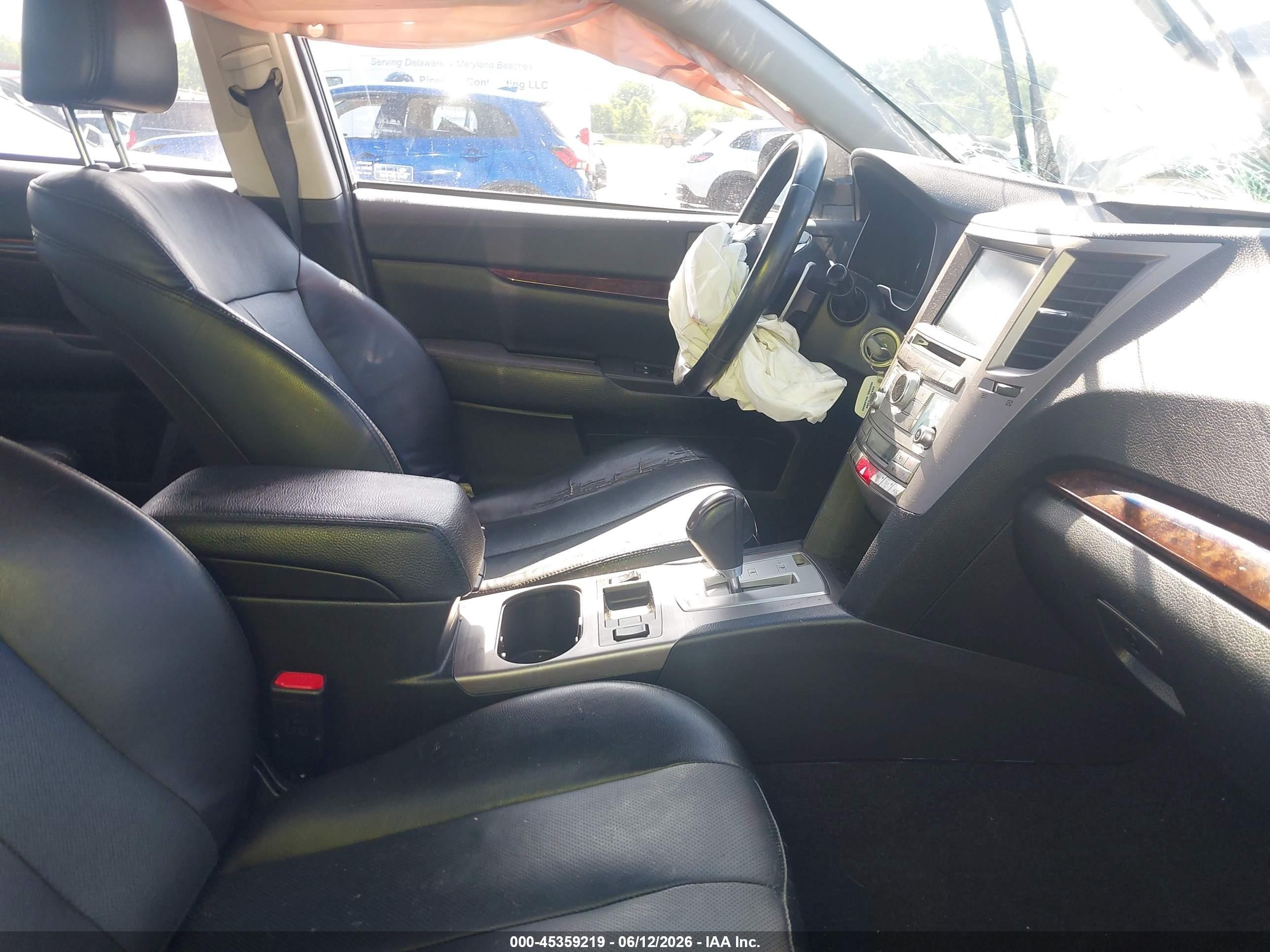 2013 Subaru Legacy 2.5i Limited Blue vin: 4S3BMBL69D3014153