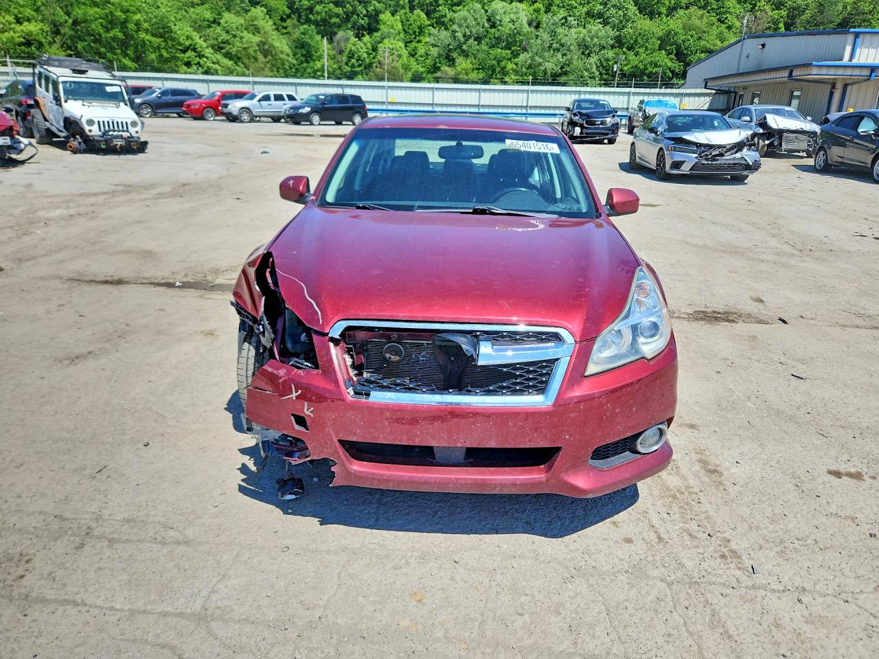 2014 Subaru Legacy 2.5i Limited Burgundy vin: 4S3BMBL69E3009813