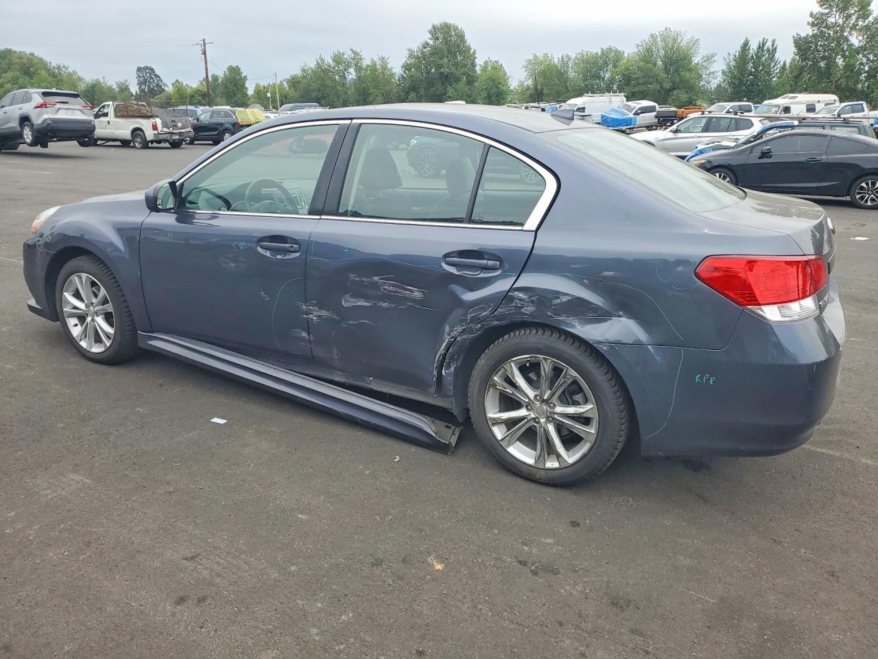2014 Subaru Legacy 2.5i Limited Gray vin: 4S3BMBL6XE3027401