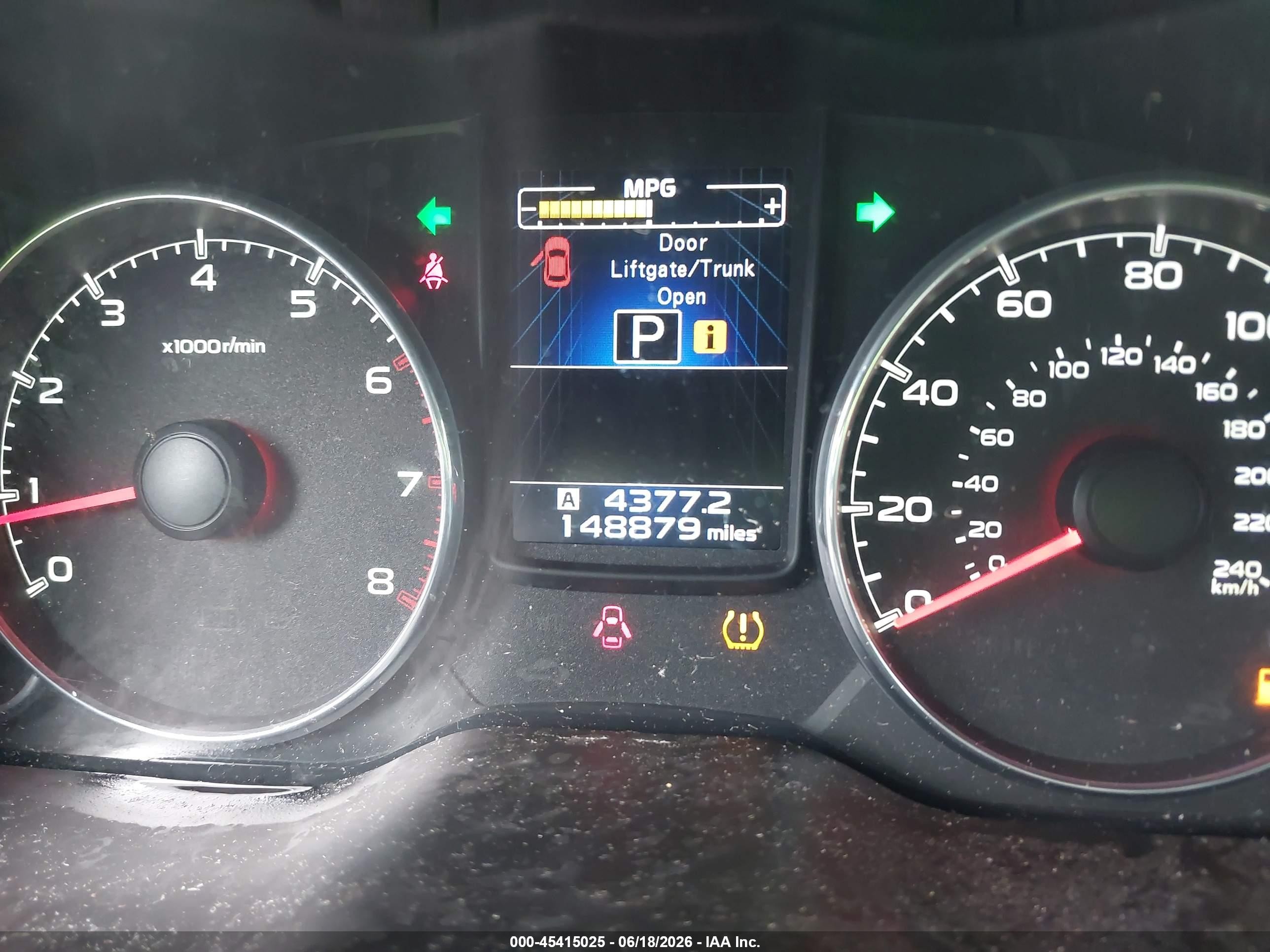 2014 Subaru Legacy 2.5i Limited Blue vin: 4S3BMBM65E3009421