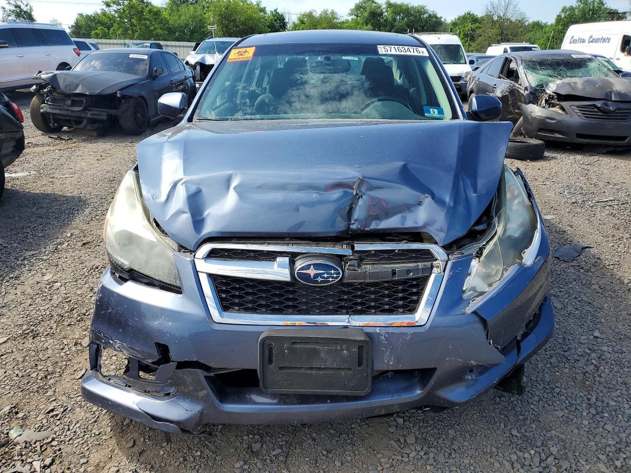 2014 Subaru Legacy 2.5i Limited Синий vin: 4S3BMBM65E3034366