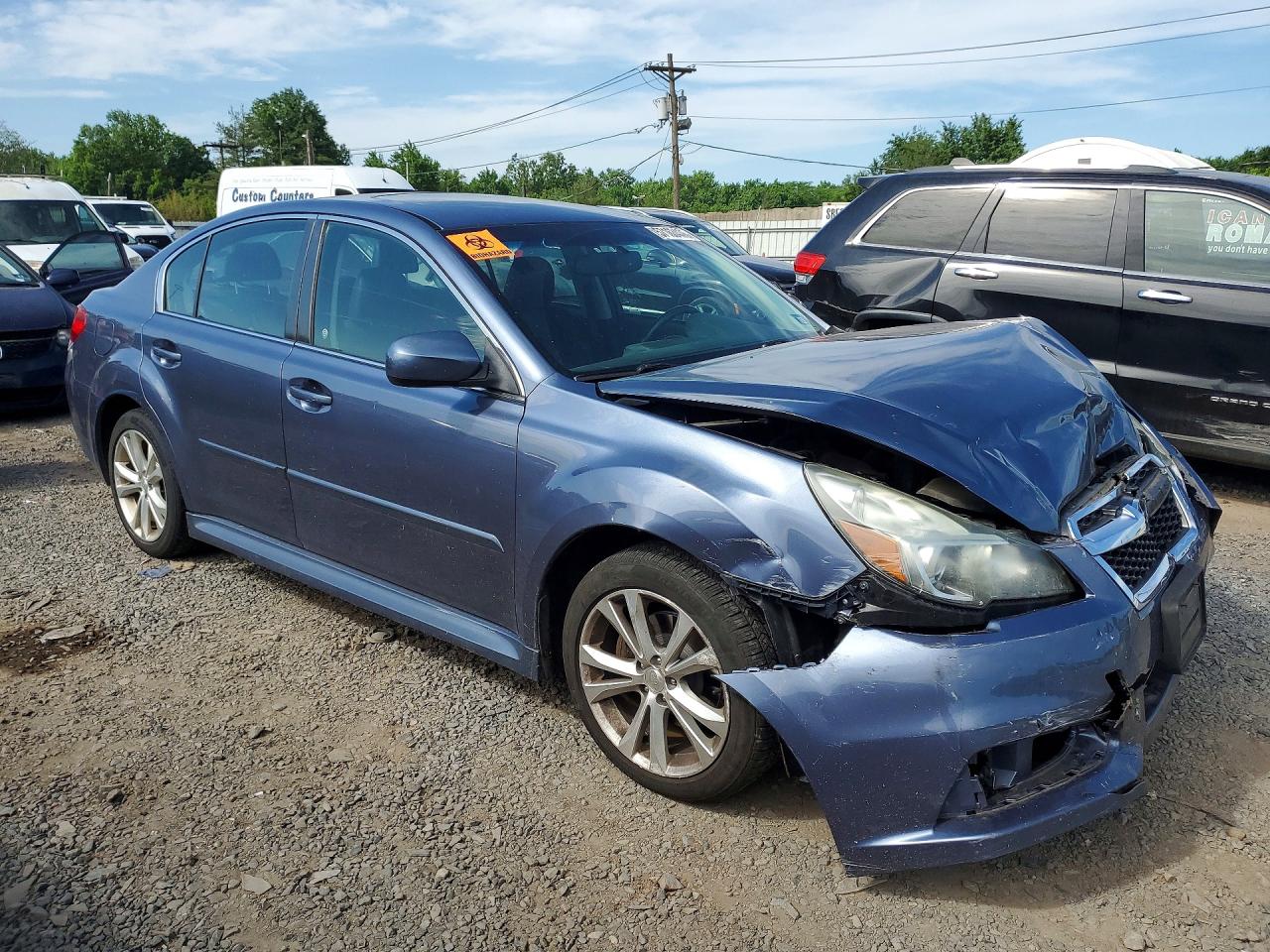 2014 Subaru Legacy 2.5i Limited Синий vin: 4S3BMBM65E3034366