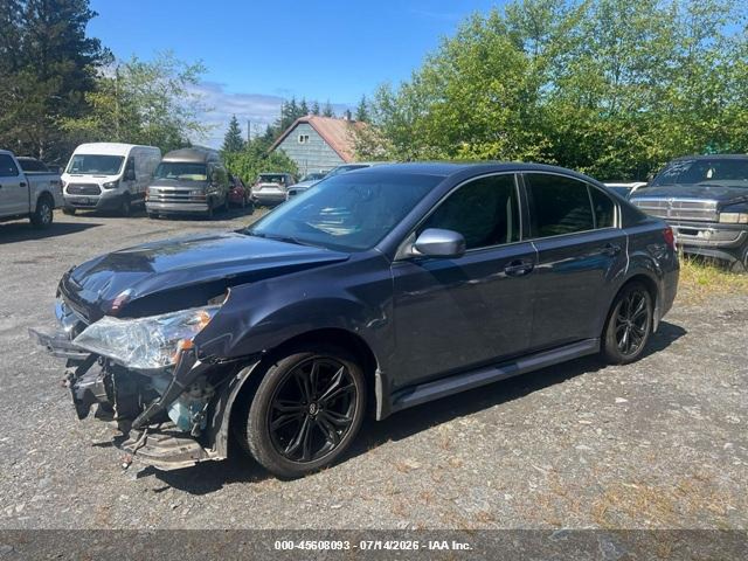 2014 Subaru Legacy 2.5i Limited Blue vin: 4S3BMBM6XE3008894