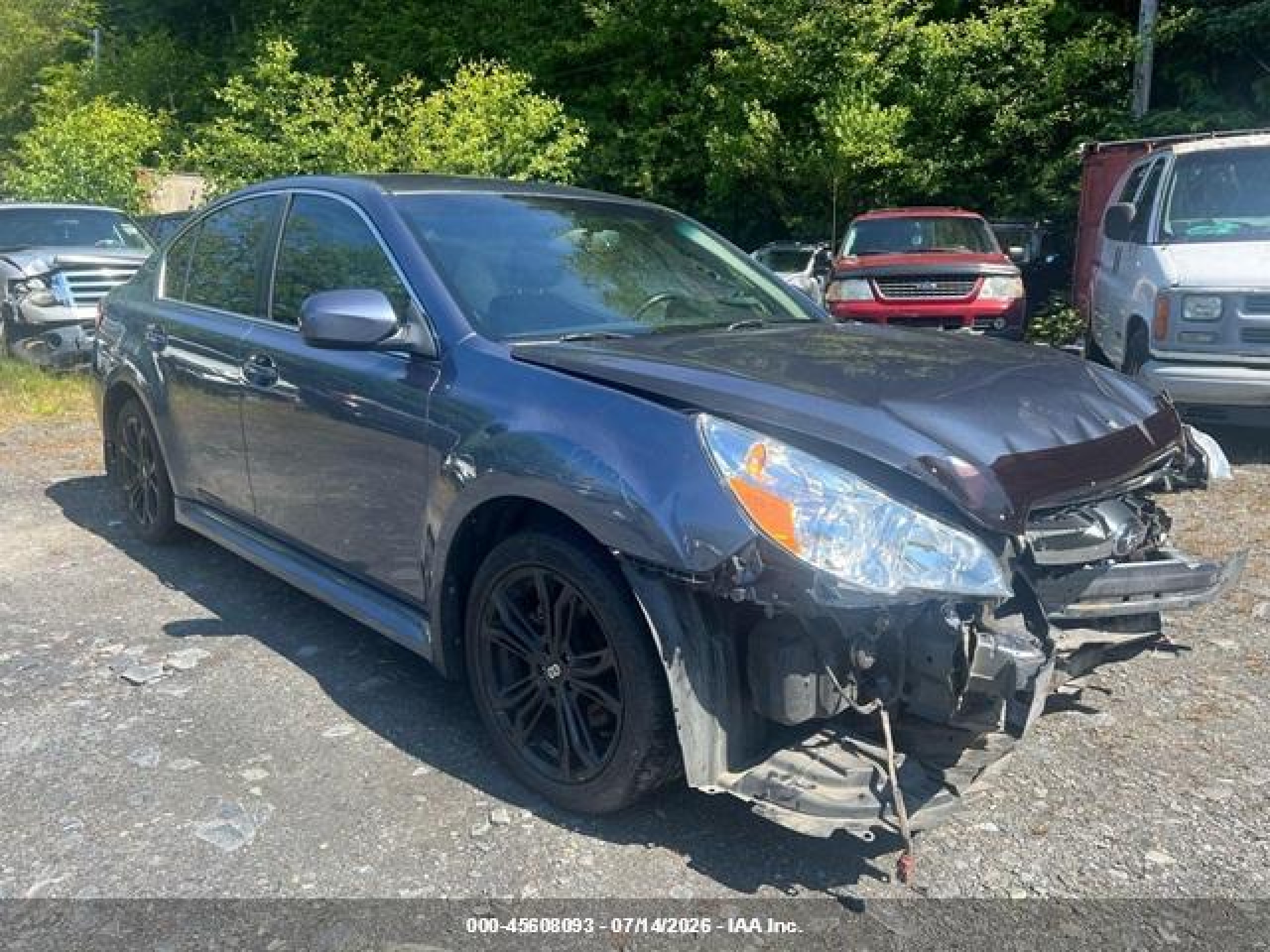 2014 Subaru Legacy 2.5i Limited Blue vin: 4S3BMBM6XE3008894