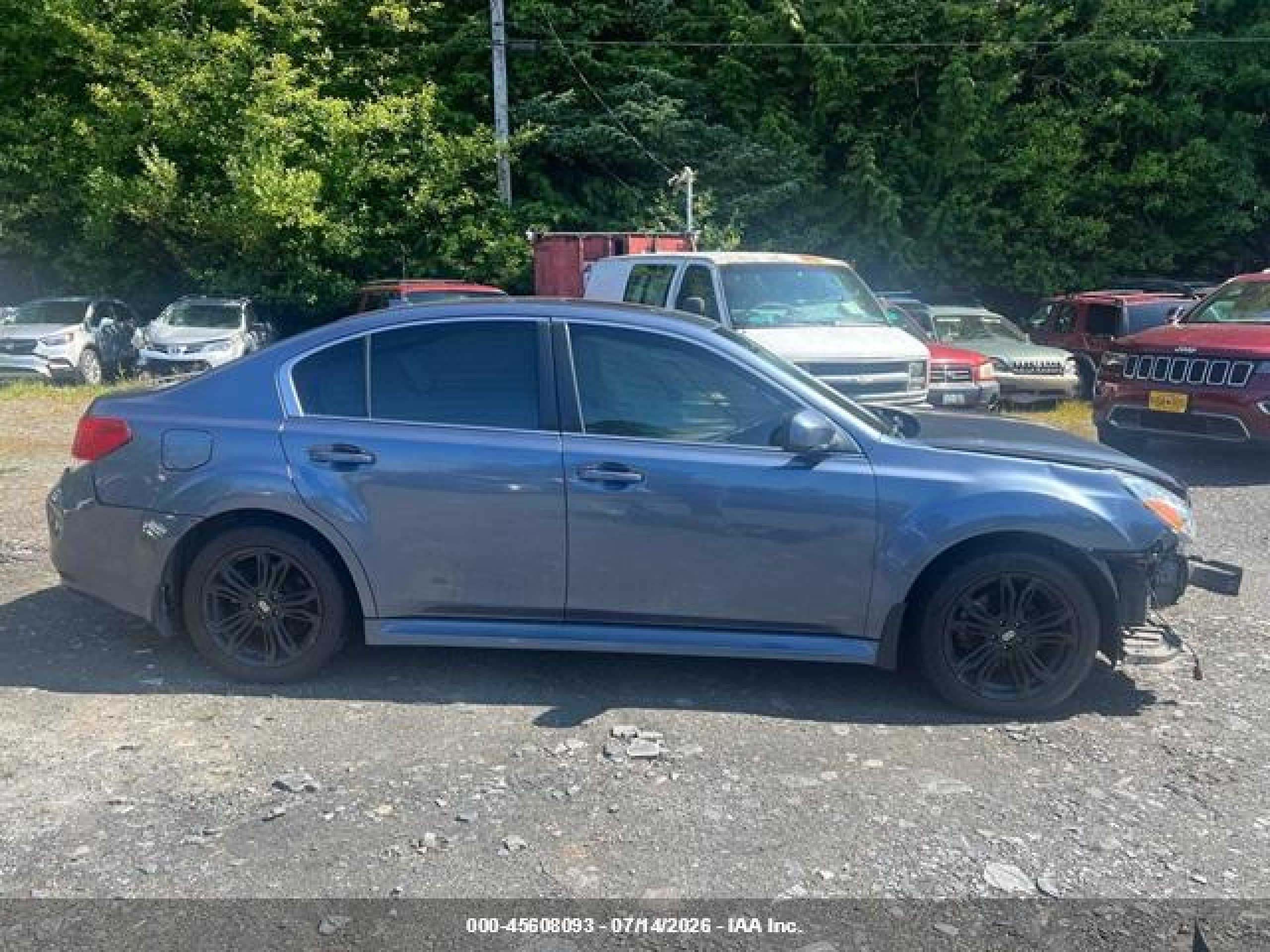 2014 Subaru Legacy 2.5i Limited Blue vin: 4S3BMBM6XE3008894