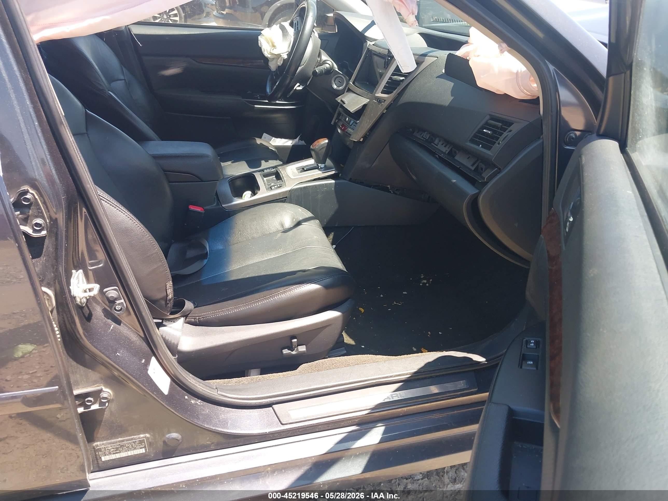 2013 Subaru Legacy 2.5i Limited Серый vin: 4S3BMBP61D3013816