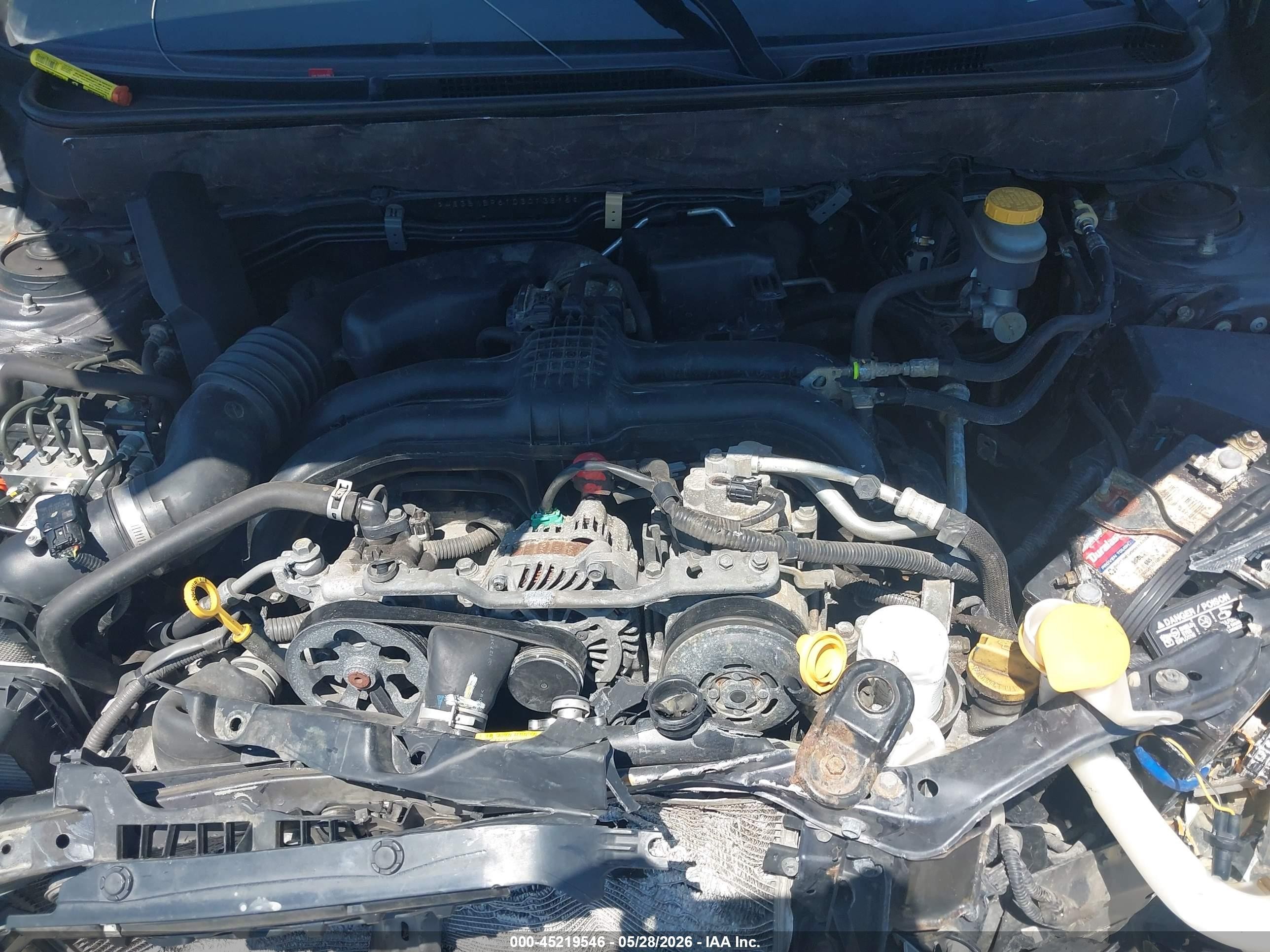 2013 Subaru Legacy 2.5i Limited Серый vin: 4S3BMBP61D3013816