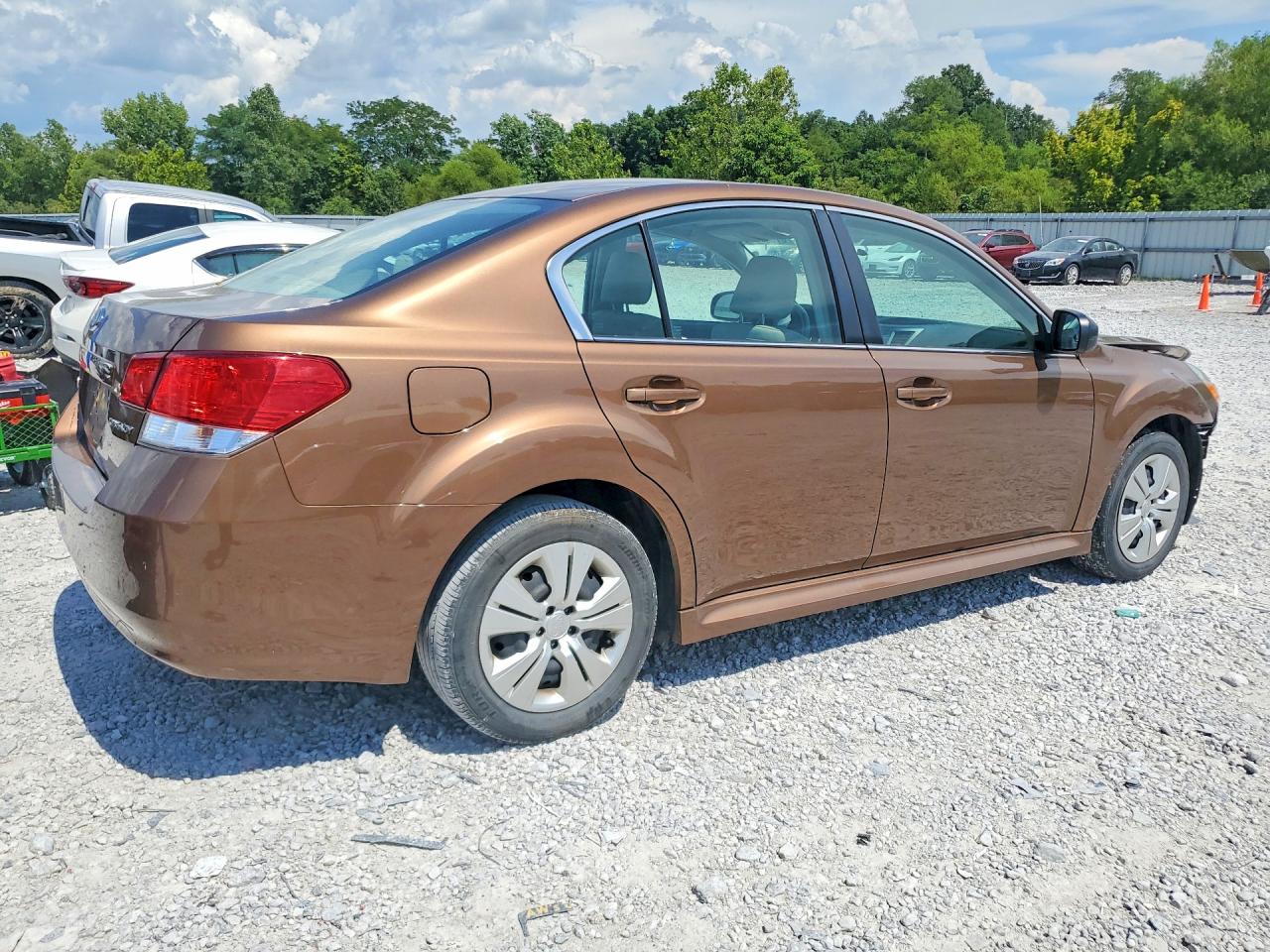 2011 Subaru Legacy 2.5i Brown vin: 4S3BMCA63B3244972
