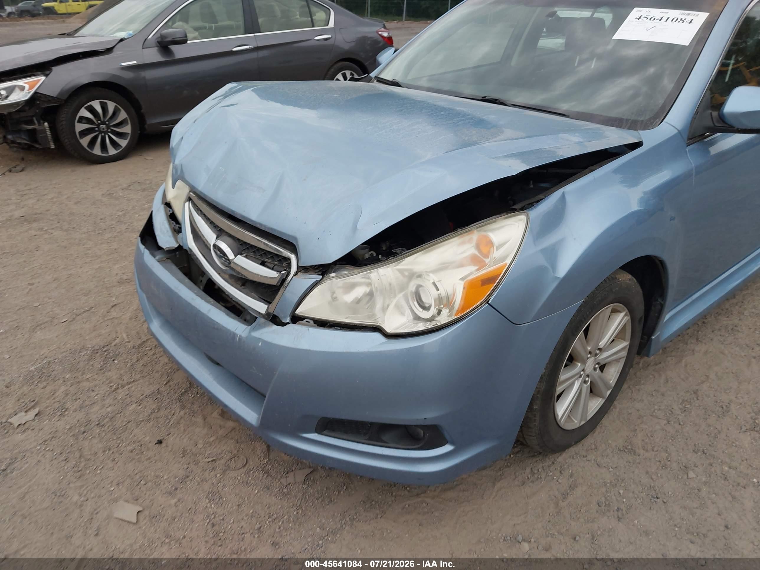 2012 Subaru Legacy 2.5i Blue vin: 4S3BMCA64C3037301