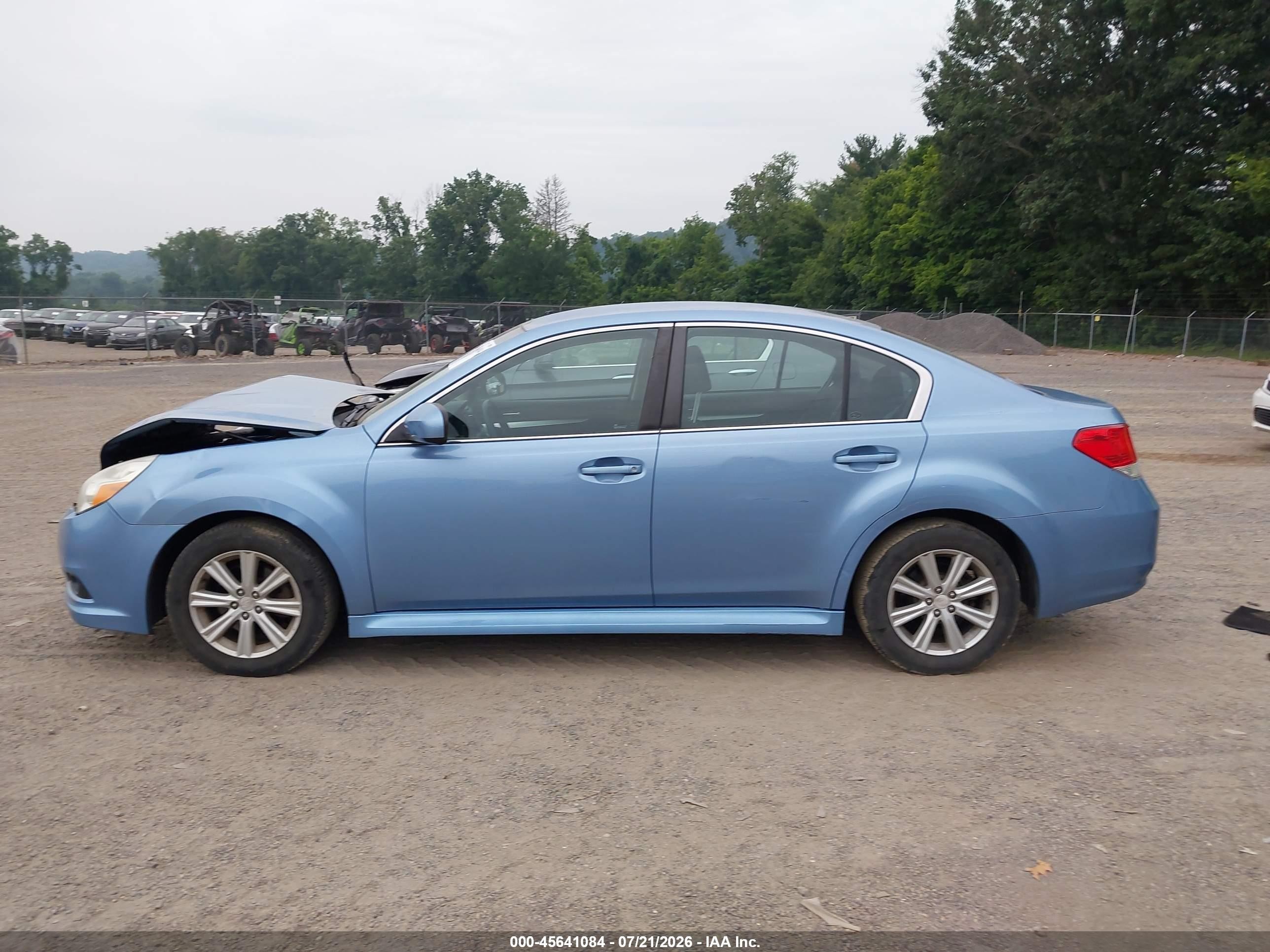 2012 Subaru Legacy 2.5i Blue vin: 4S3BMCA64C3037301