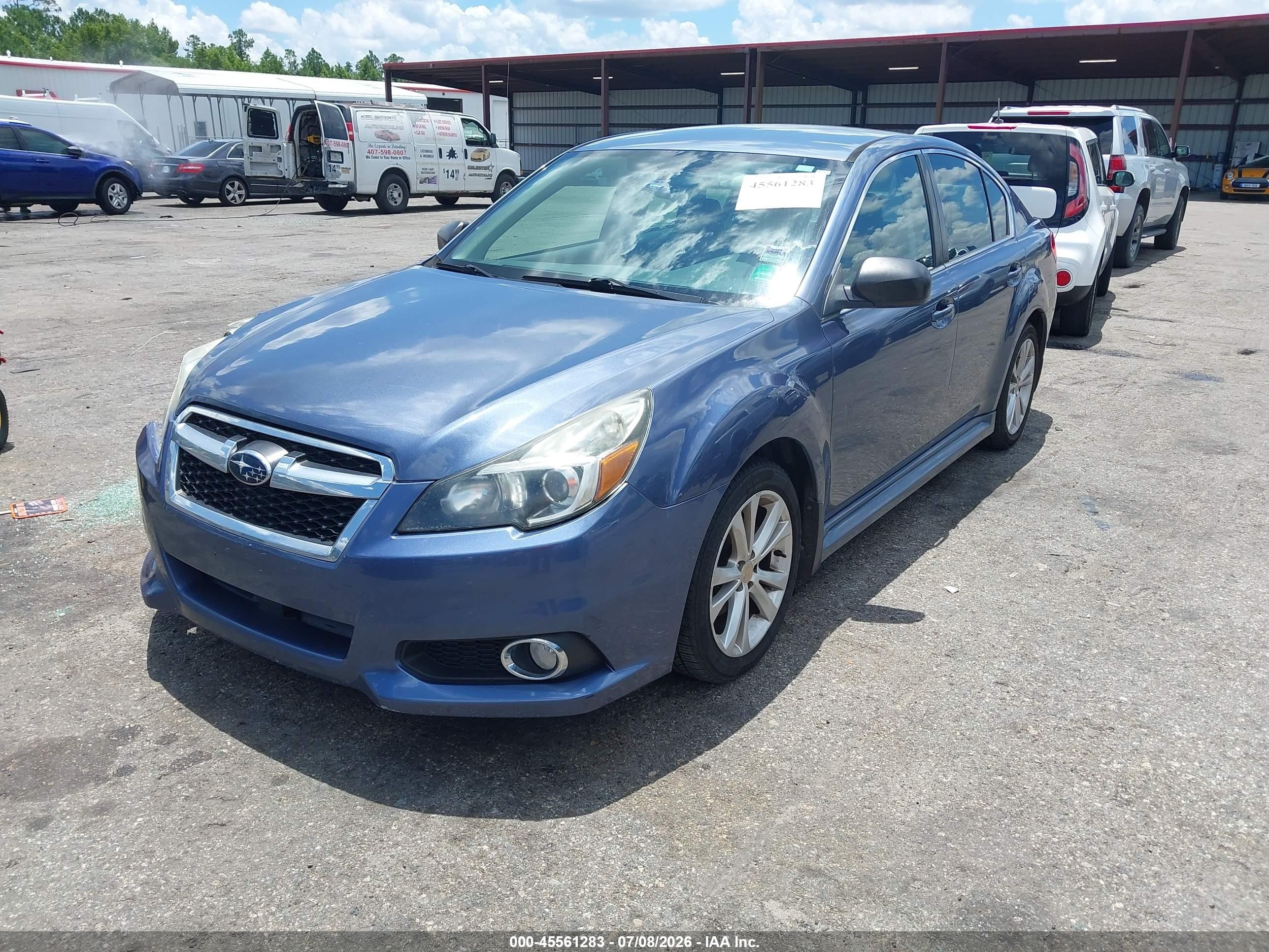 2014 Subaru Legacy 2.5i Light Blue vin: 4S3BMCA65E3035656