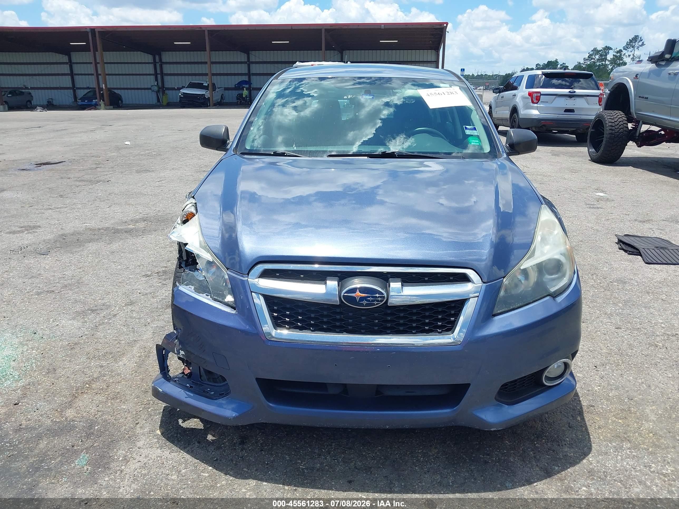 2014 Subaru Legacy 2.5i Light Blue vin: 4S3BMCA65E3035656