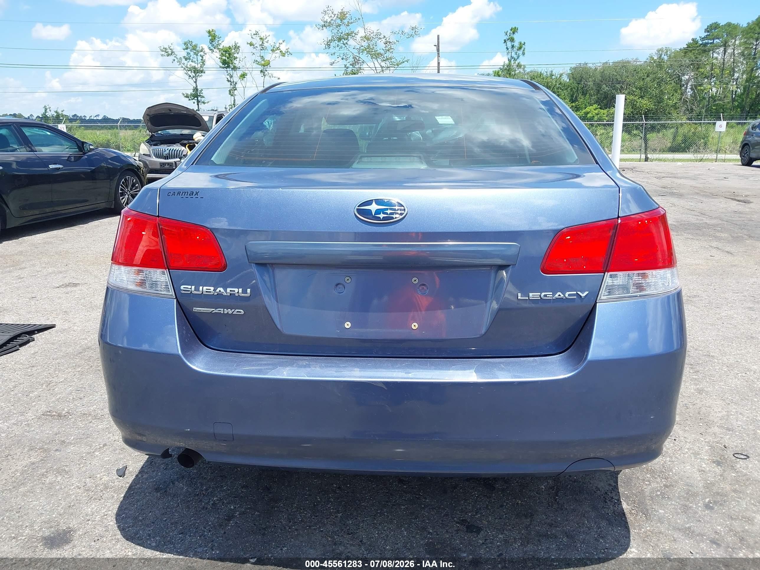 2014 Subaru Legacy 2.5i Light Blue vin: 4S3BMCA65E3035656