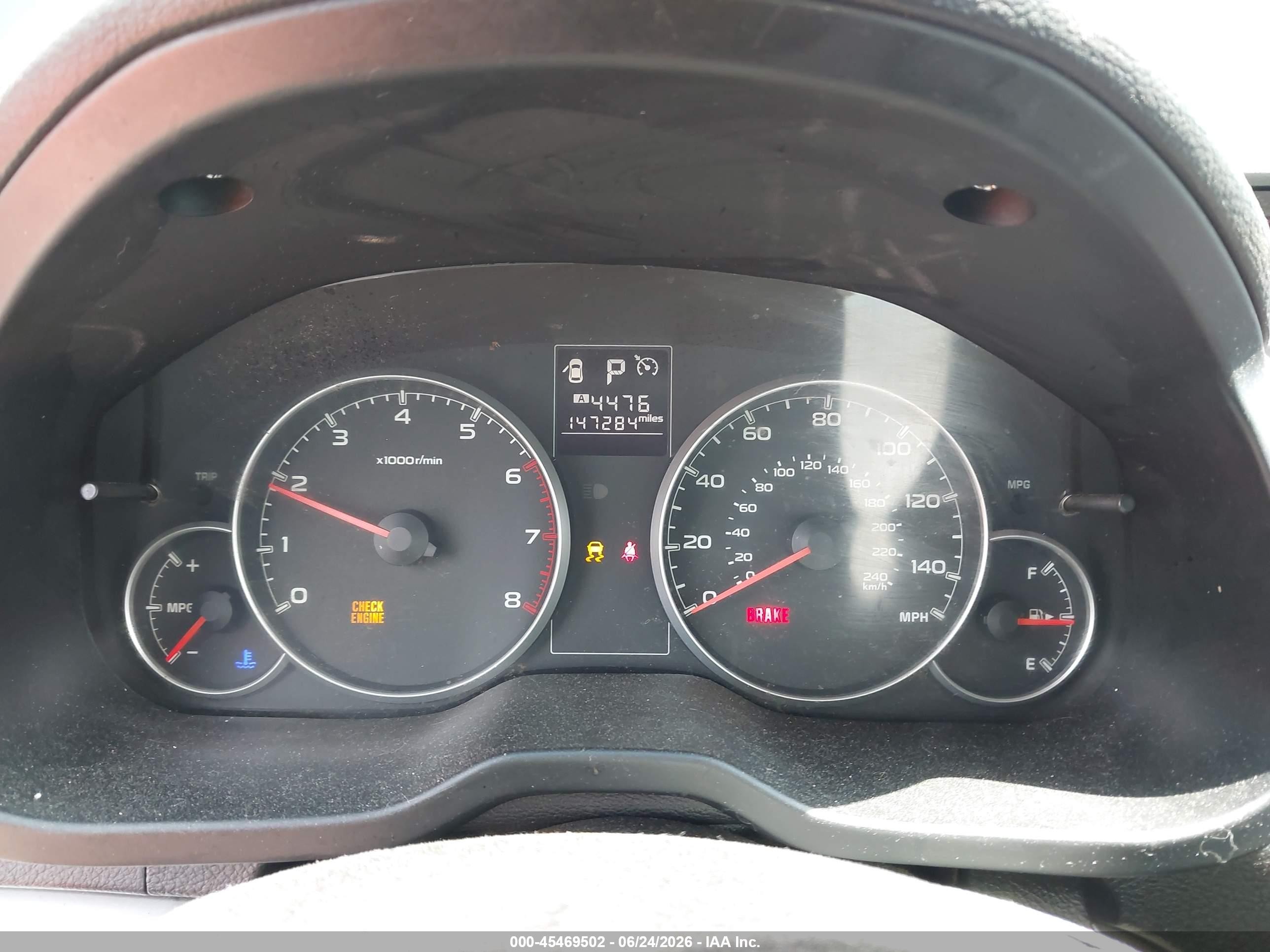 2013 Subaru Legacy 2.5i Серый vin: 4S3BMCA67D3002706