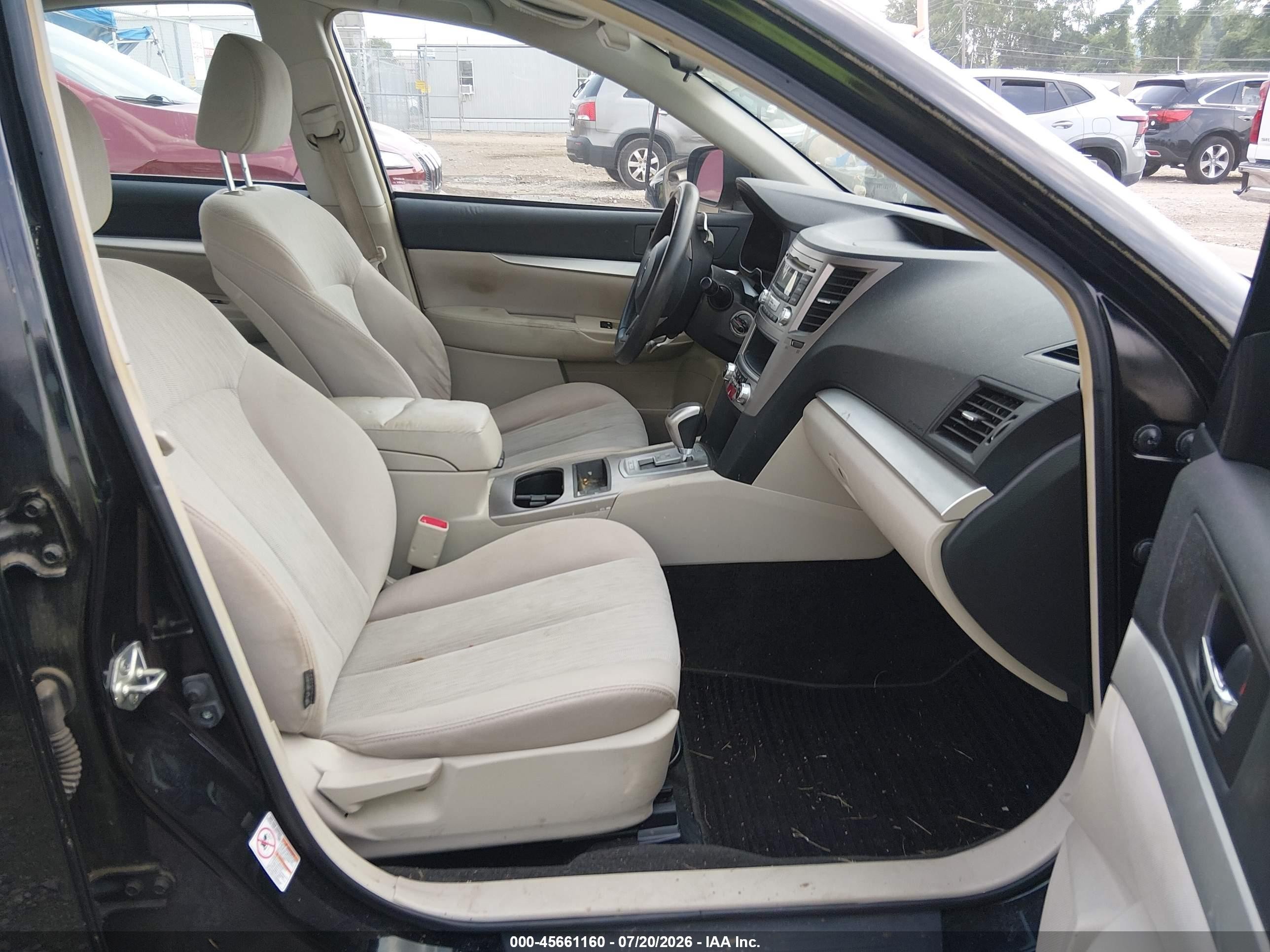 2013 Subaru Legacy 2.5i Black vin: 4S3BMCA67D3018761