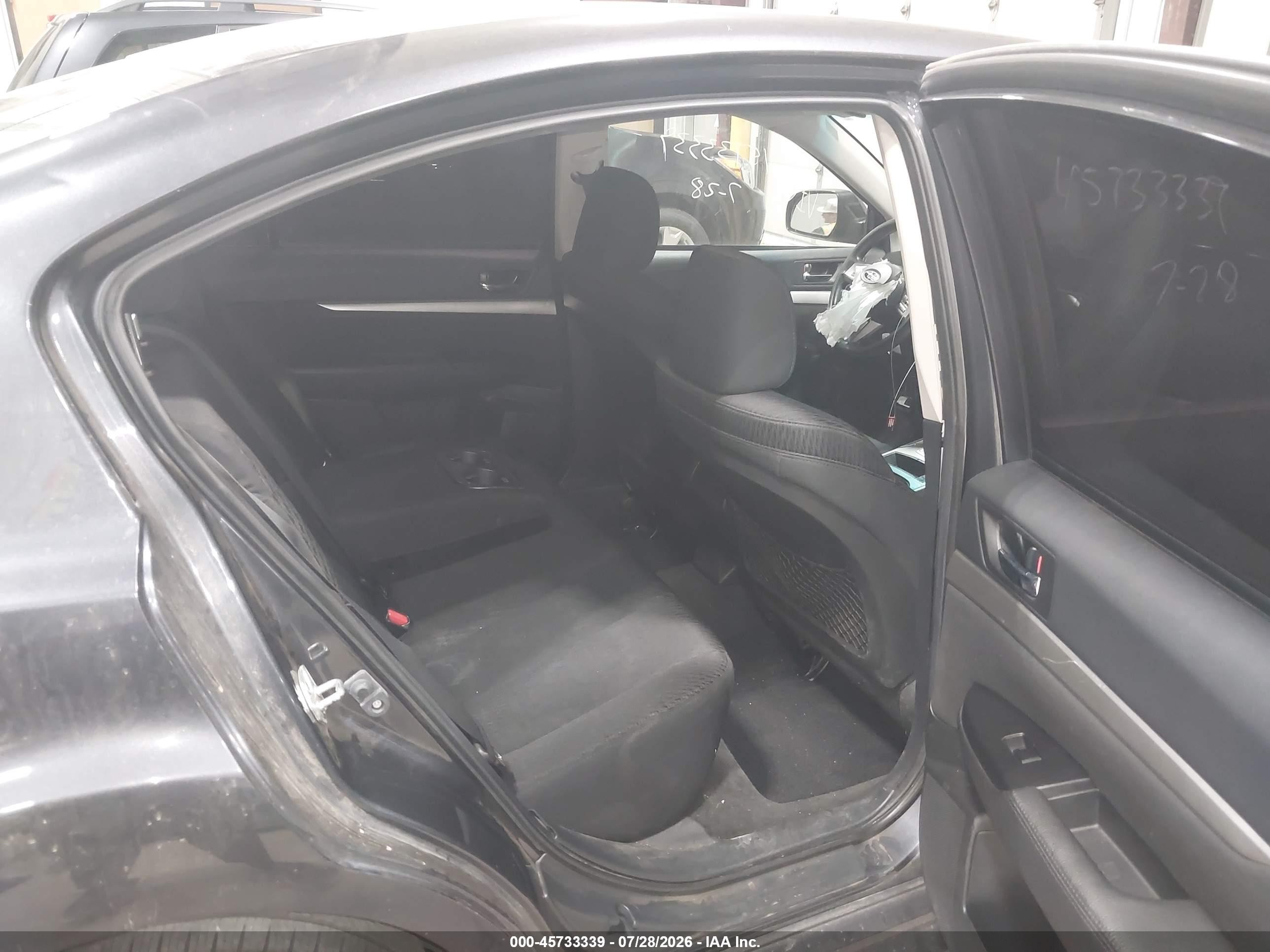 2011 Subaru Legacy 2.5i Gray vin: 4S3BMCA68B3217217