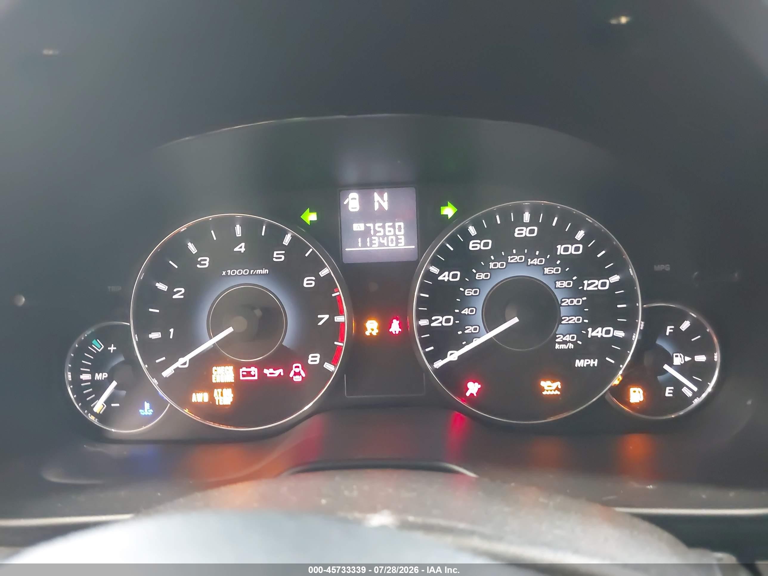 2011 Subaru Legacy 2.5i Gray vin: 4S3BMCA68B3217217