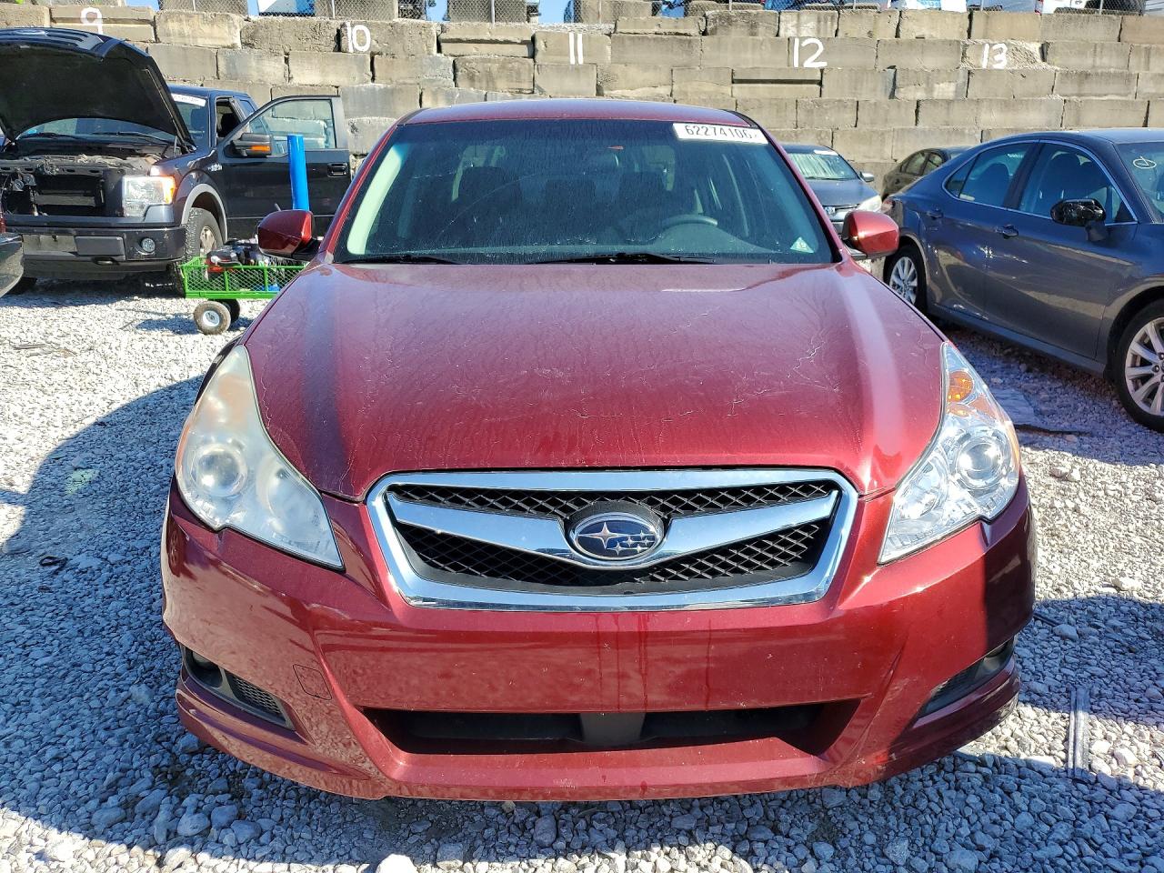 2012 Subaru Legacy 2.5i Burgundy vin: 4S3BMCA68C3033865