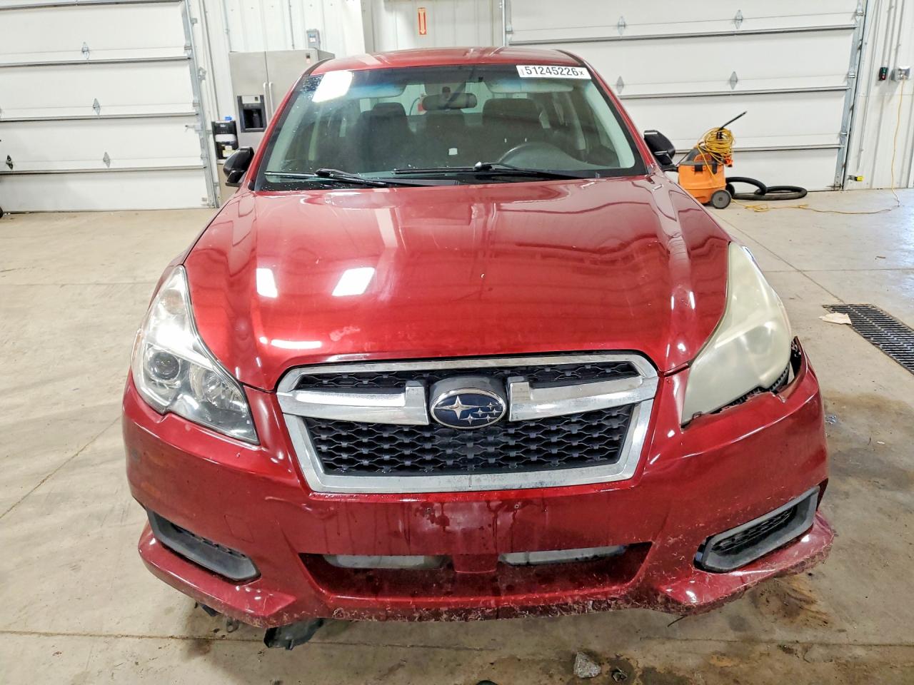 2013 Subaru Legacy 2.5i Red vin: 4S3BMCA68D3028571