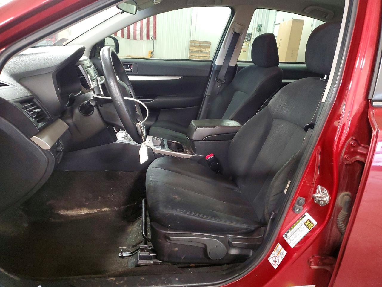 2013 Subaru Legacy 2.5i Red vin: 4S3BMCA68D3028571